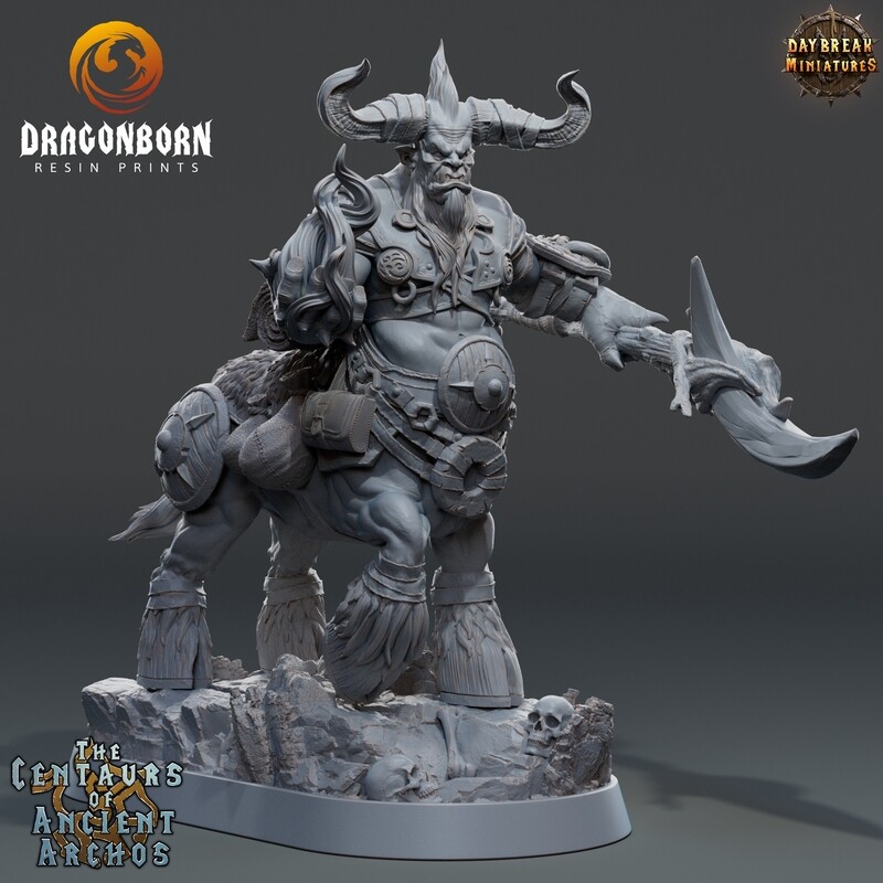 Lord Destrius - Centaur Warrior DnD RPG Wargaming Miniatures