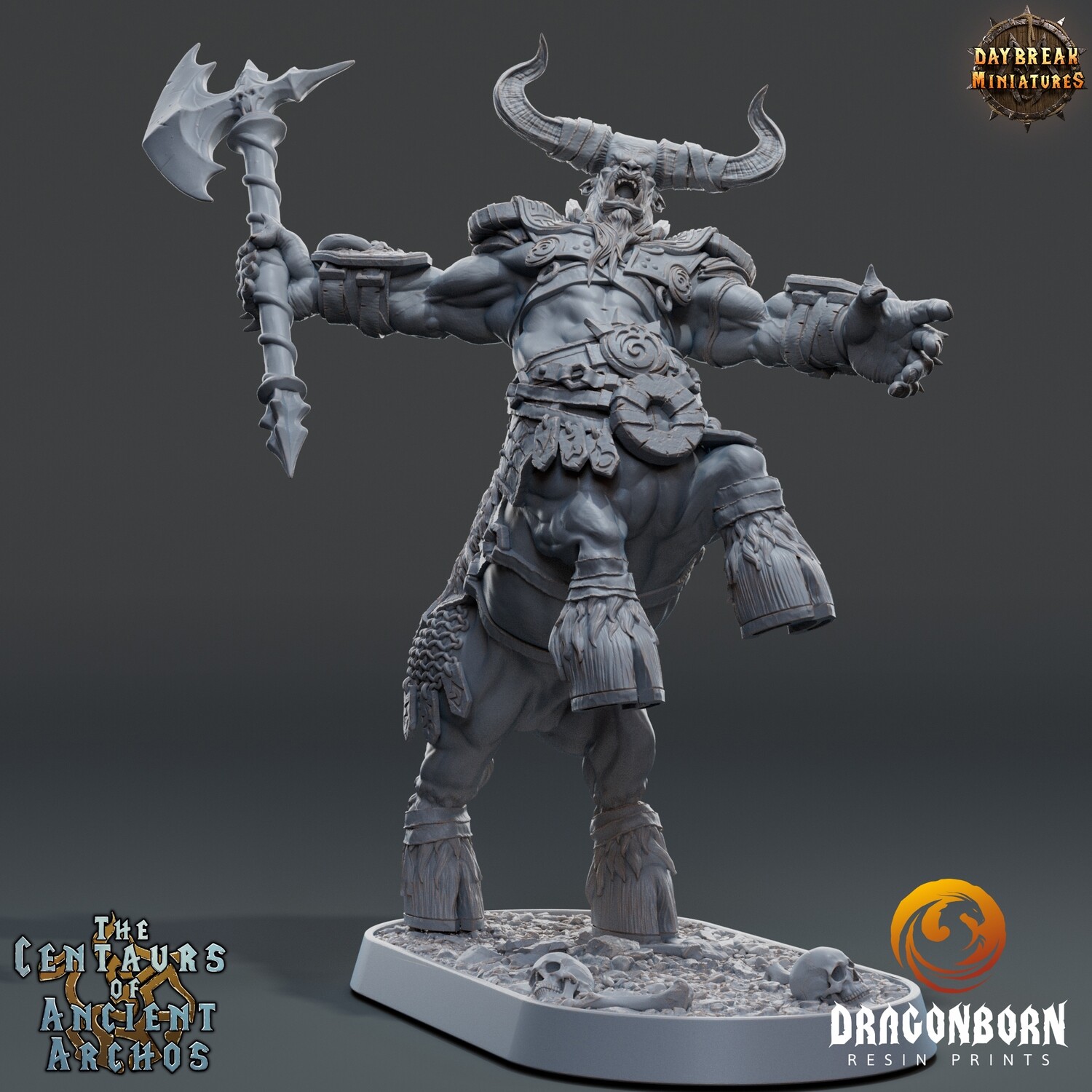 Rickon Stomper - Centaur Warrior DnD RPG Wargaming Miniatures