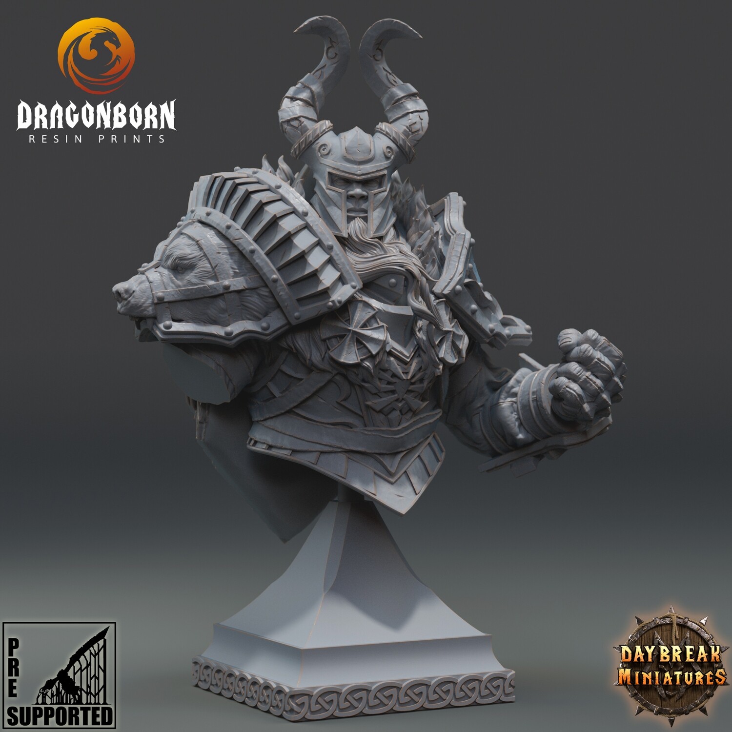 Anton Overmars Judge of the Suns - Templar Bust