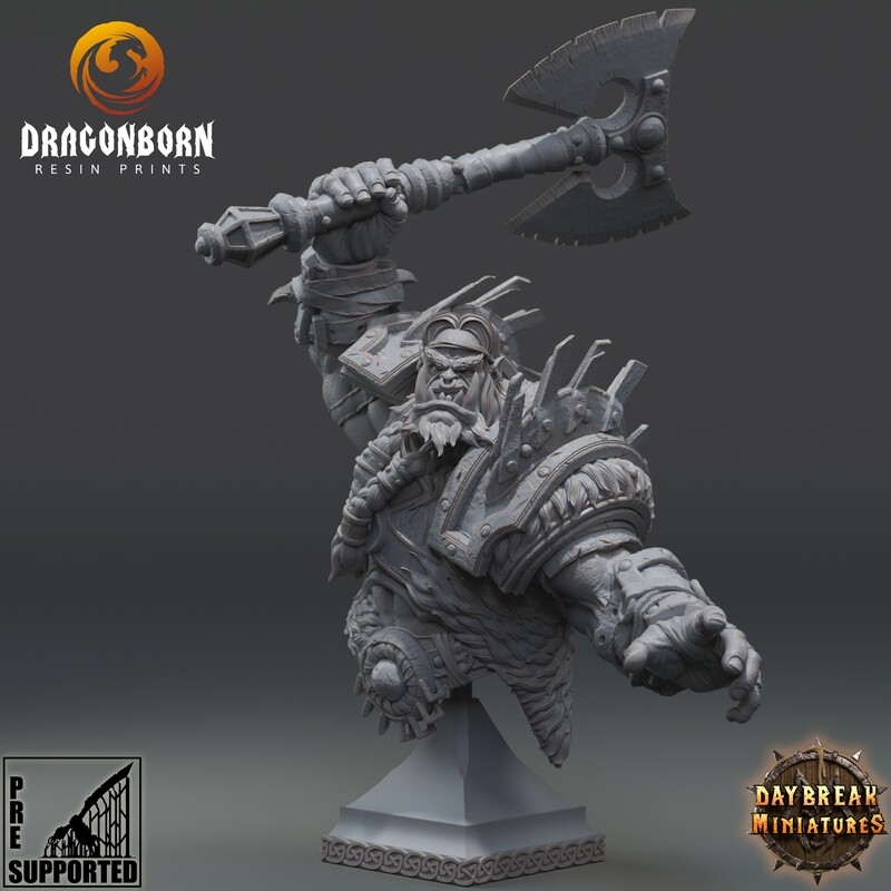 Cutter Cadenza - Orc Warrior Bust