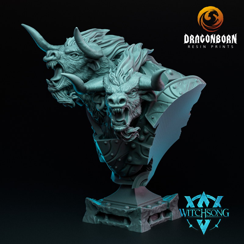 Twinhorn, The Marauder Bust
