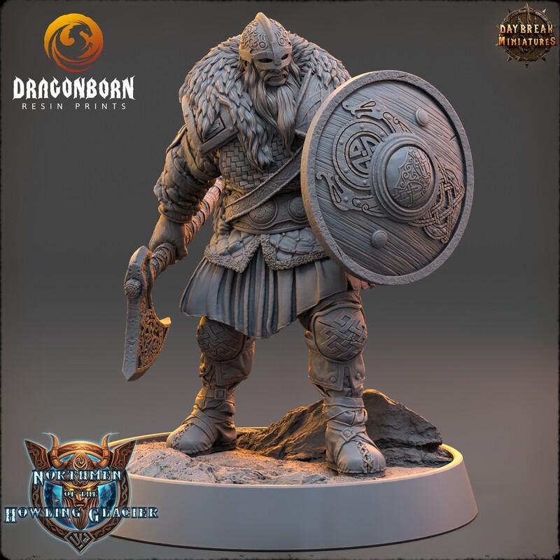 Einar Bloodaxe - Viking Warrior DnD RPG Wargaming Miniatures