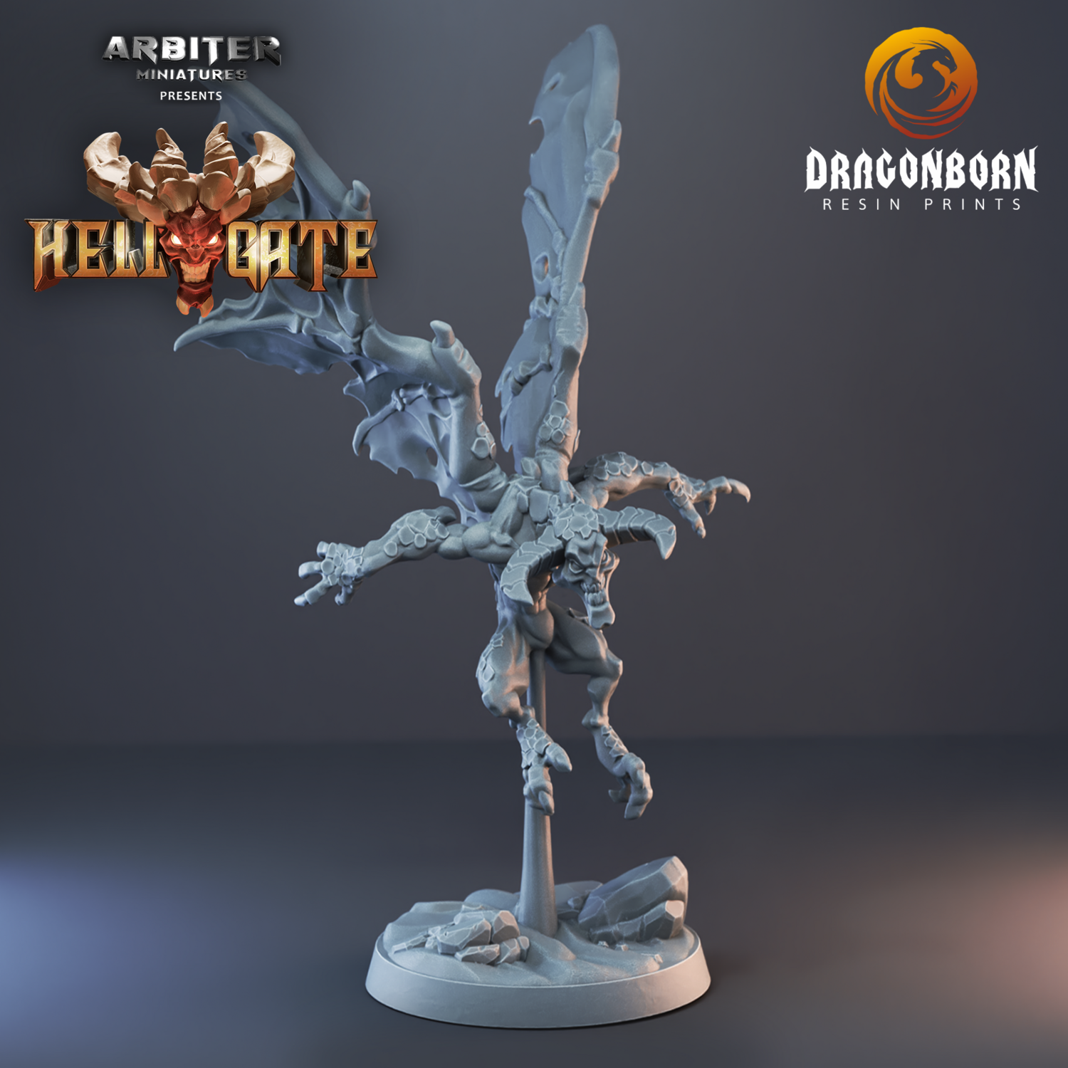 Hellgate Imp 02 - DnD RPG Wargaming Miniatures