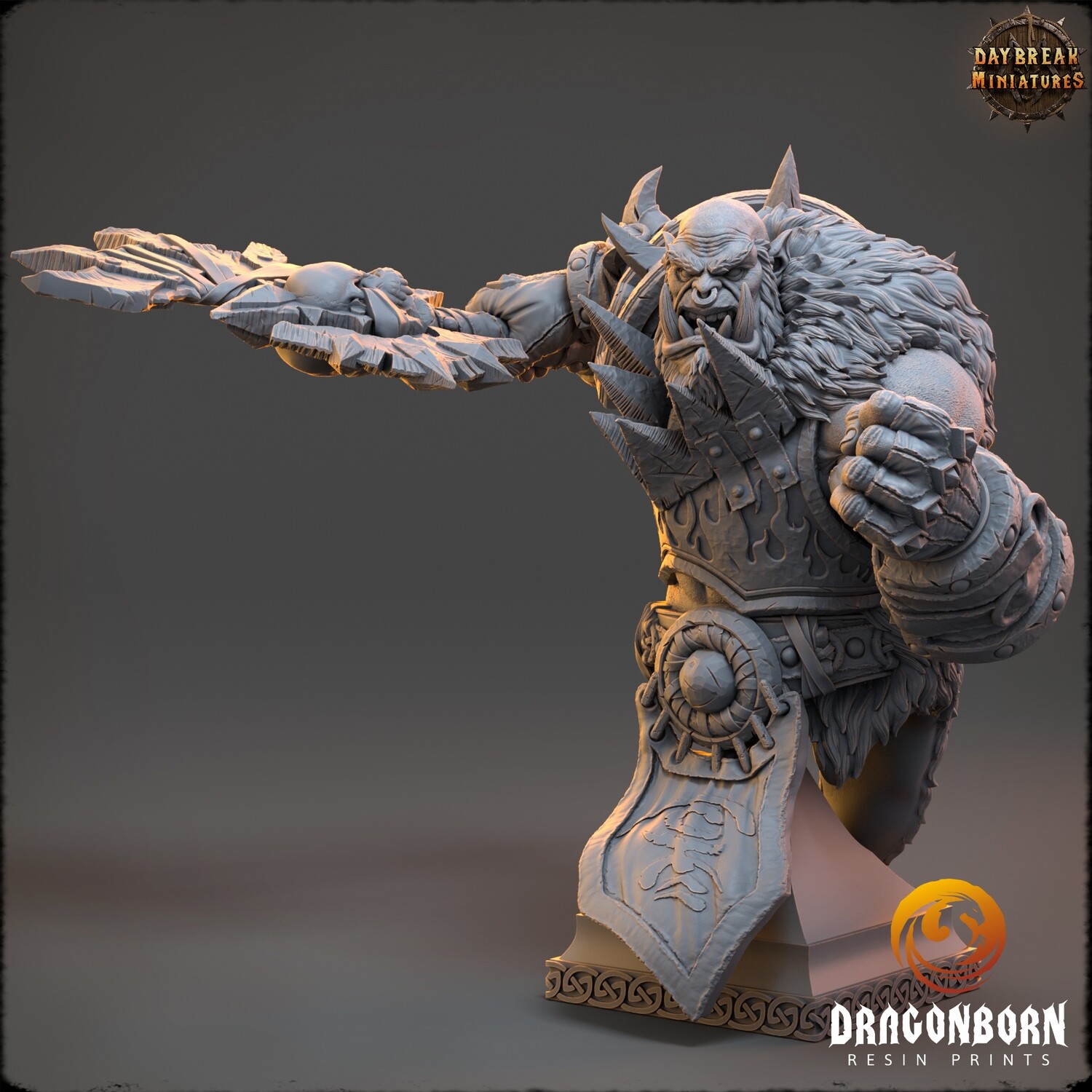 Ghoulang - Orc Warrior Bust