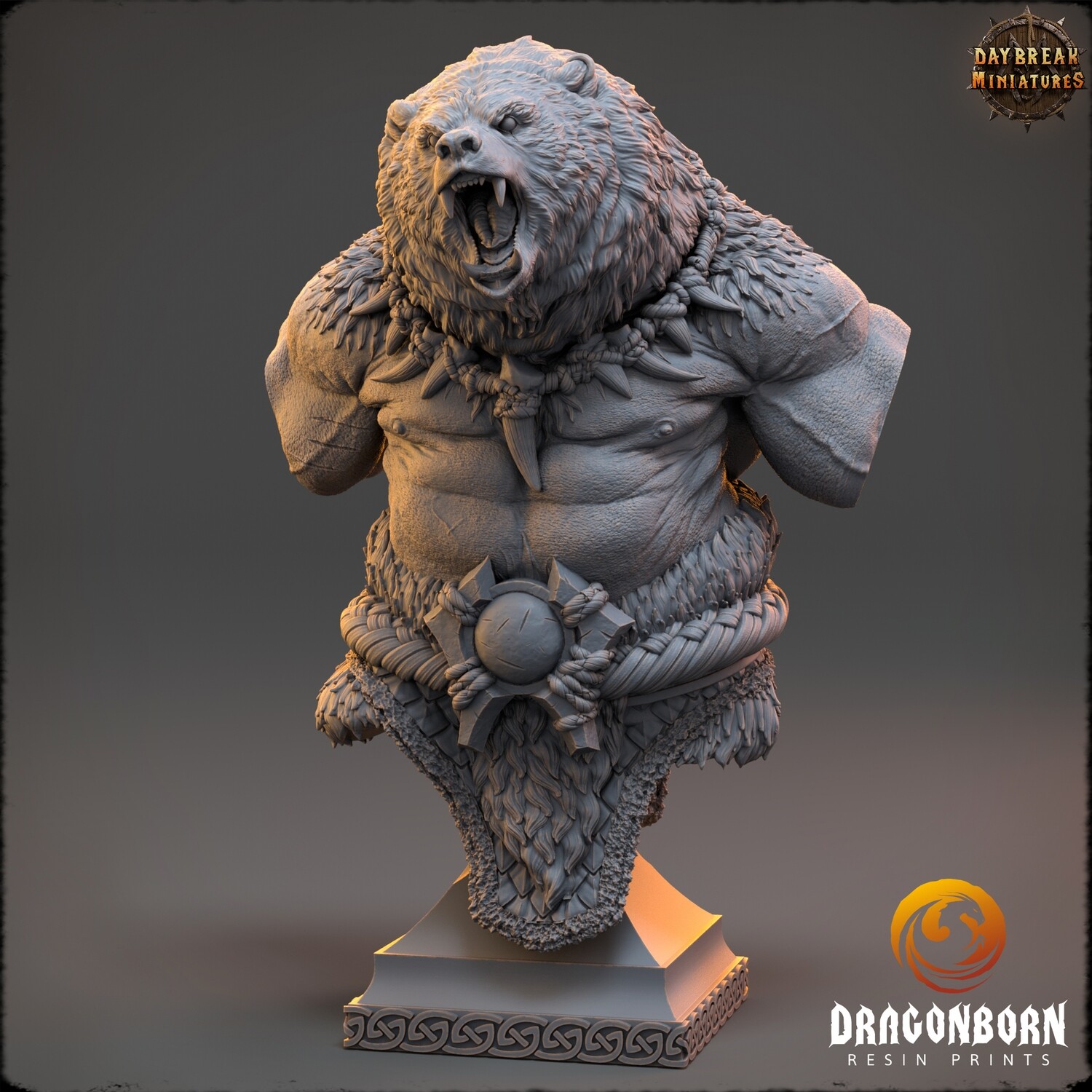 Carnag Angman -  Ursine Warrior Bust