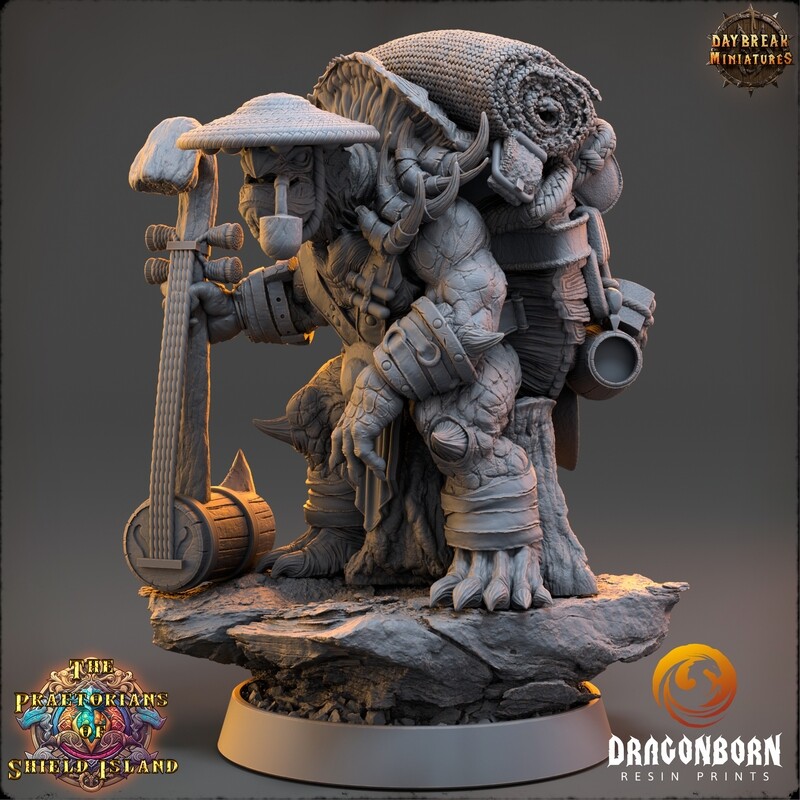 Ubac - Tortle Turtle Warrior DnD RPG Wargaming Miniatures