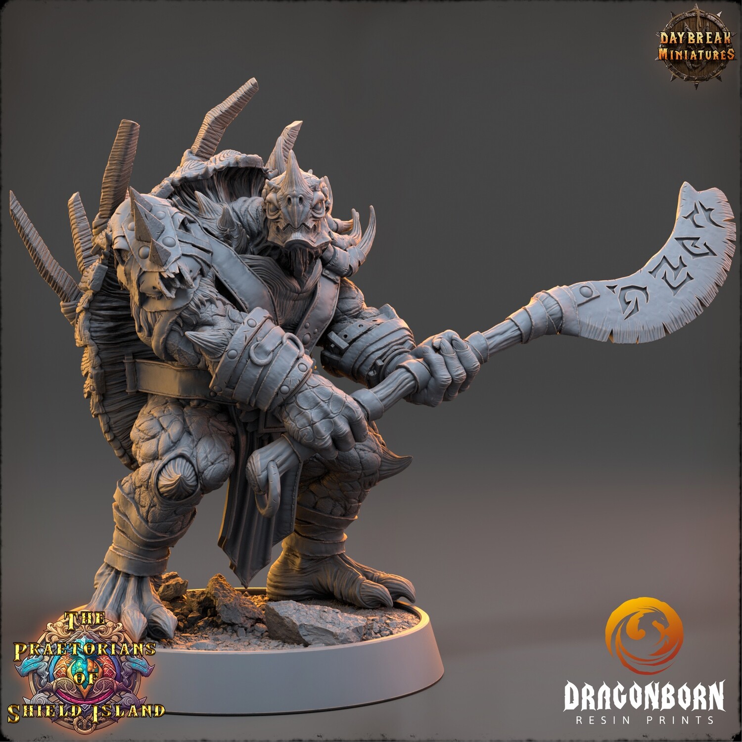 Tormic - Tortle Turtle Warrior DnD RPG Wargaming Miniatures