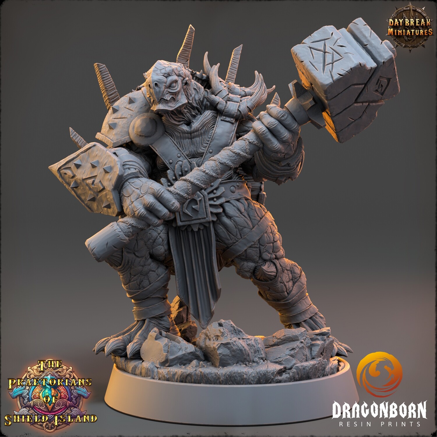 Mannyg - Tortle Turtle Warrior DnD RPG Wargaming Miniatures