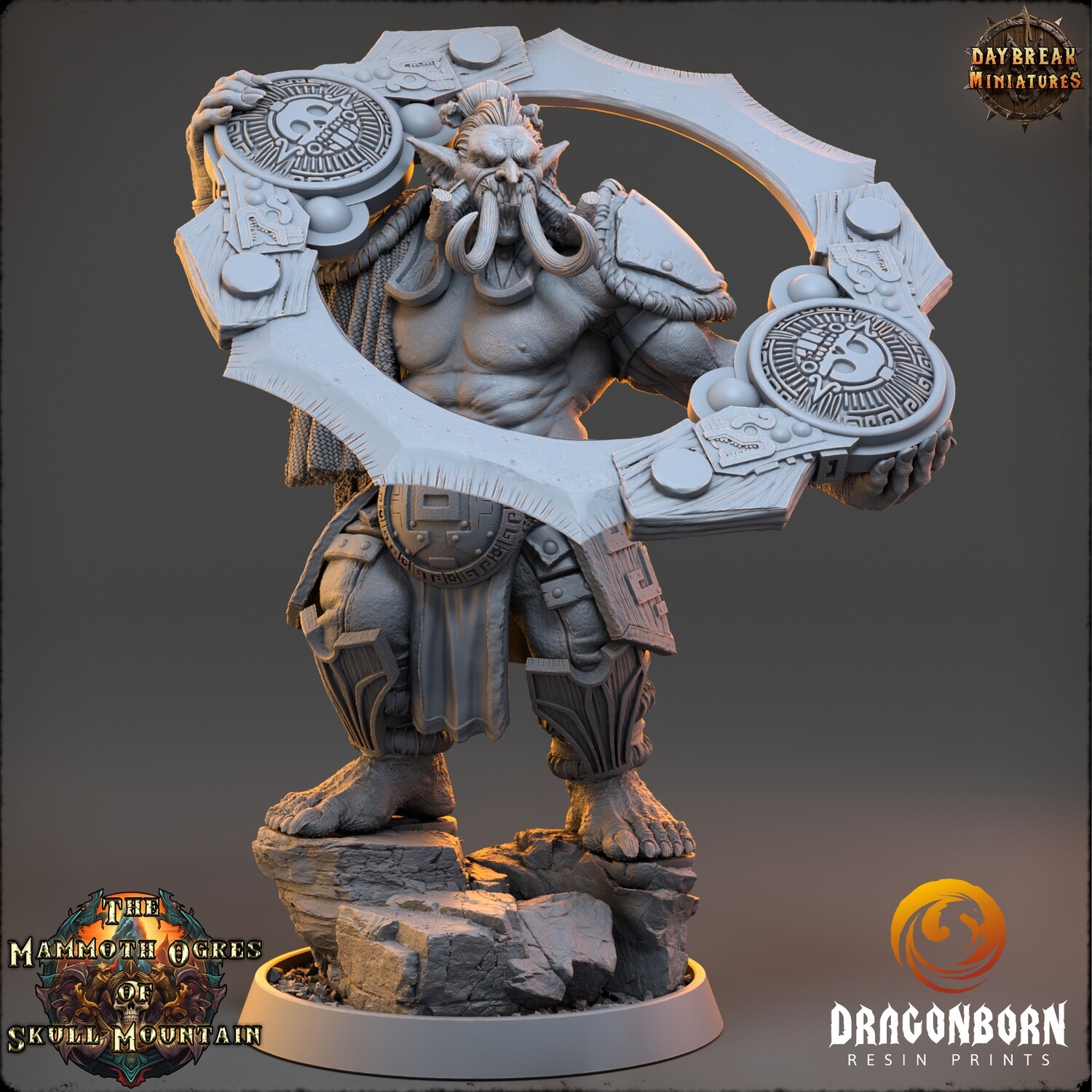 Circer Malaar - Ogre Warrior DnD RPG Wargaming Miniatures