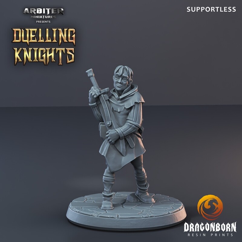 Squire 1 - DnD RPG Wargaming Miniatures