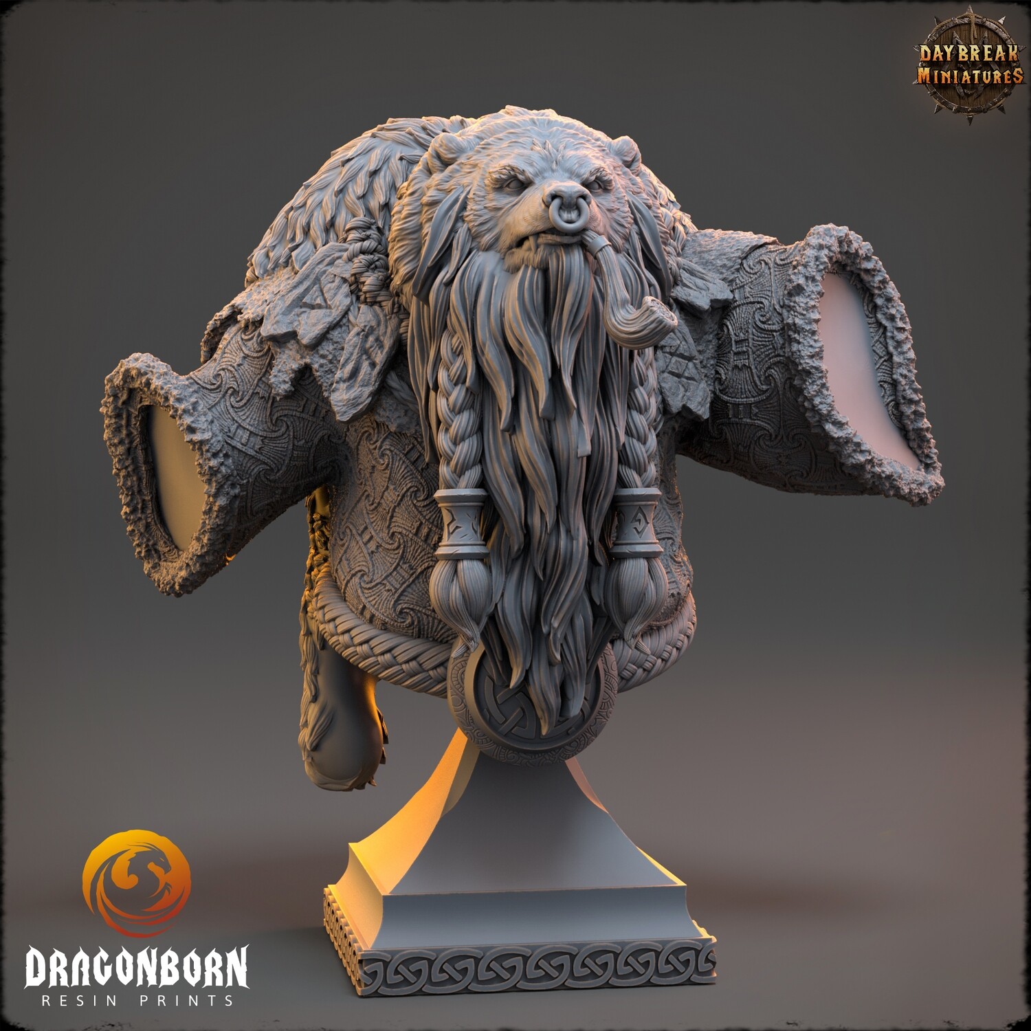 Evener Smoke -  Ursine Wizard Bust