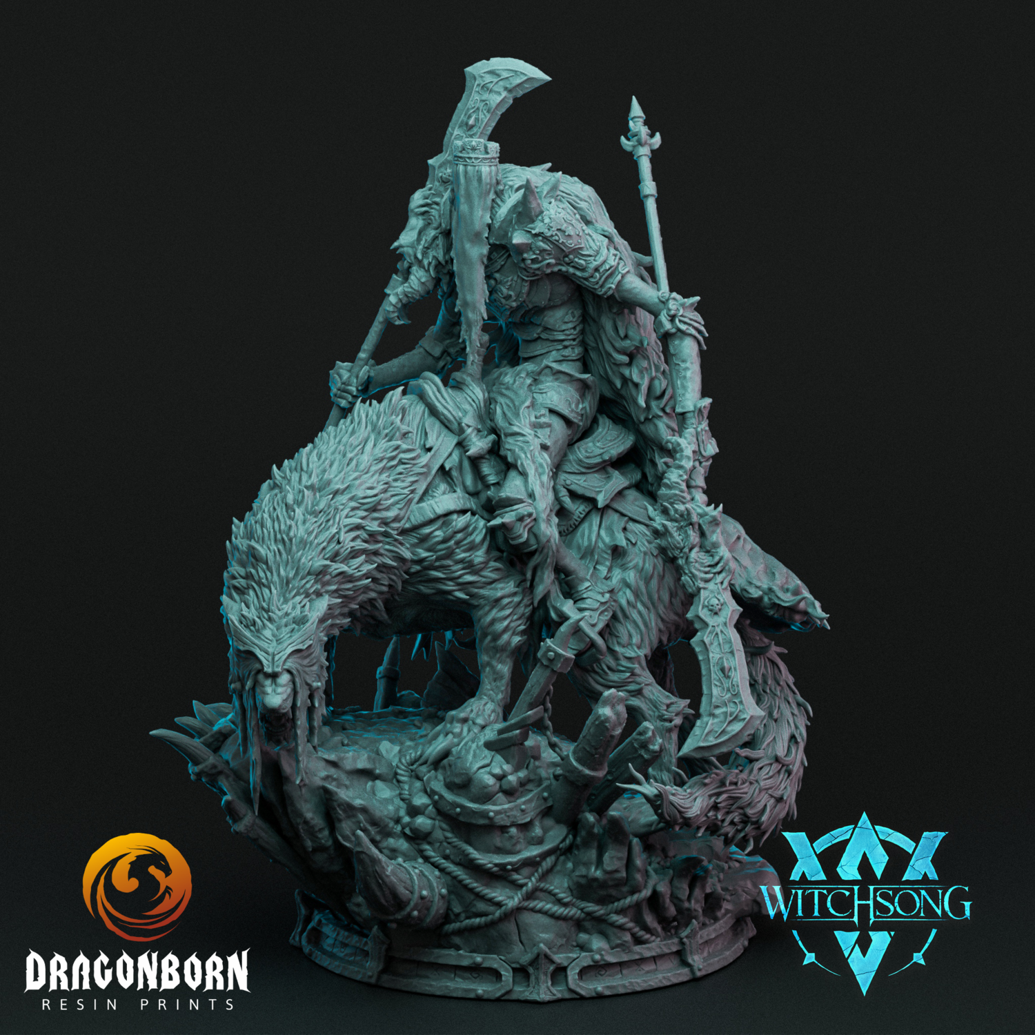 Mounted Faceless King