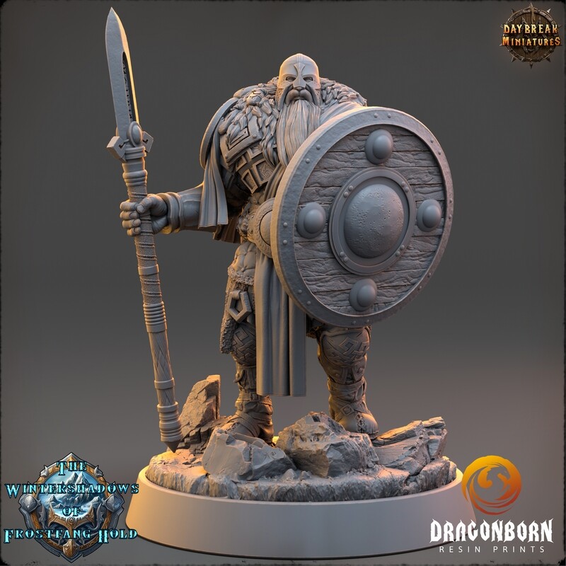 Rolf Ravenshadow - Viking Warrior DnD RPG Wargaming Miniatures