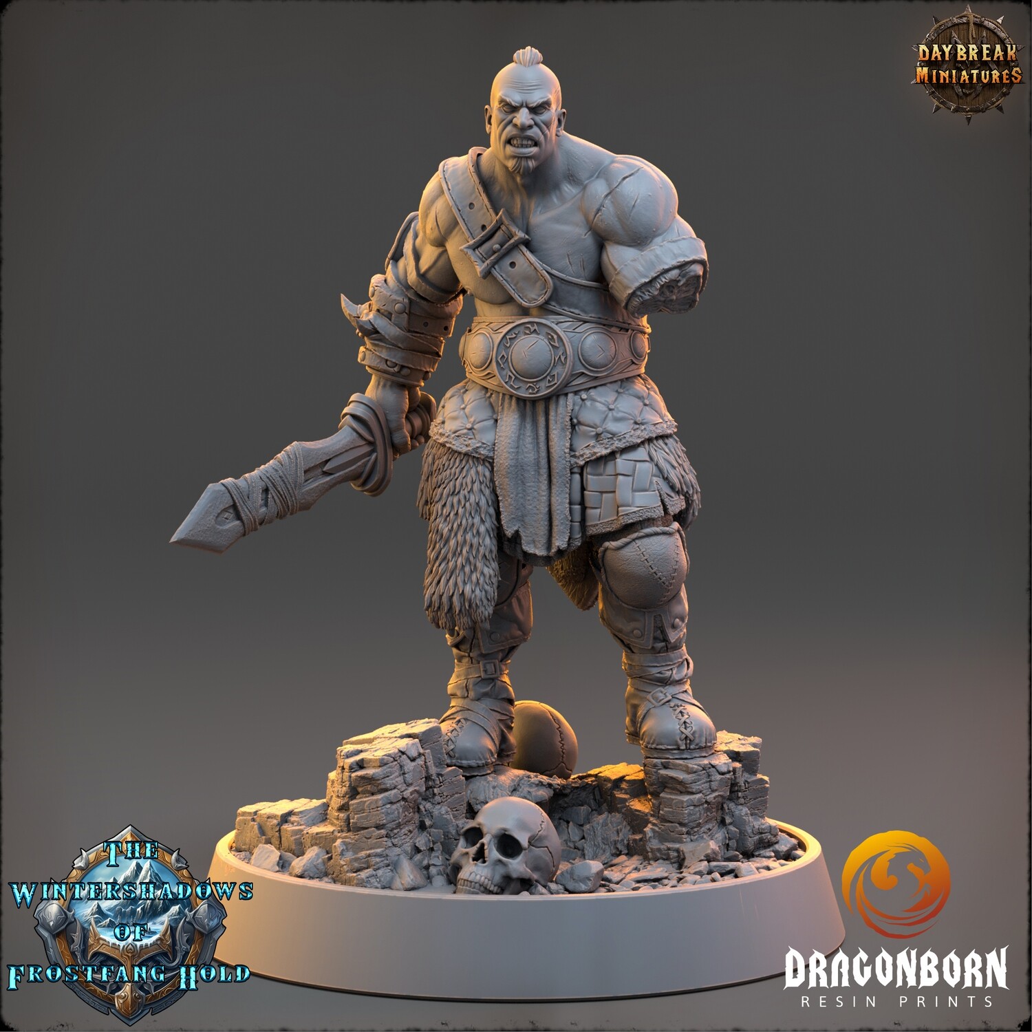 Gunnolf Ironjaw - Viking Warrior DnD RPG Wargaming Miniatures