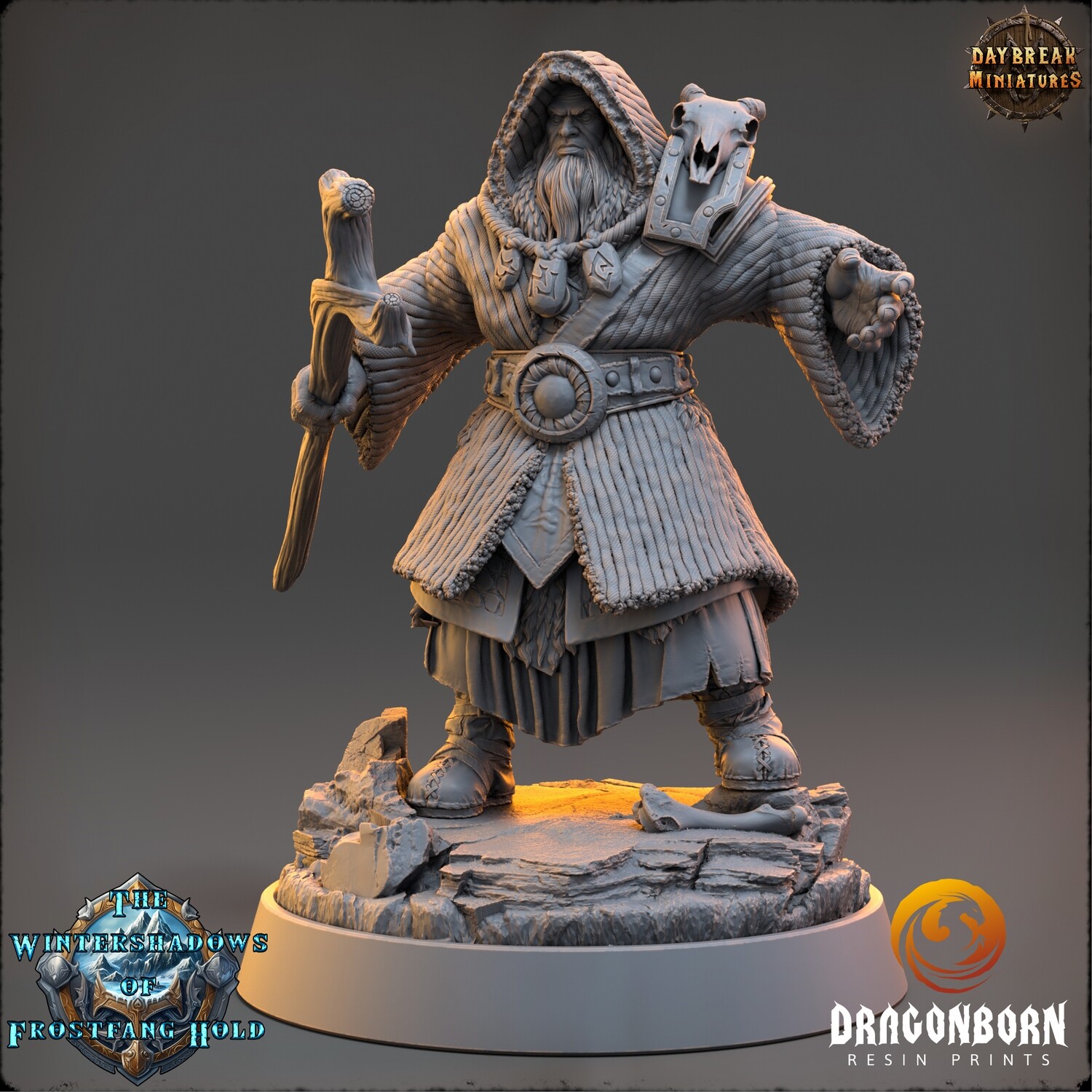 Vidarr Frostwind - Viking Warrior DnD RPG Wargaming Miniatures