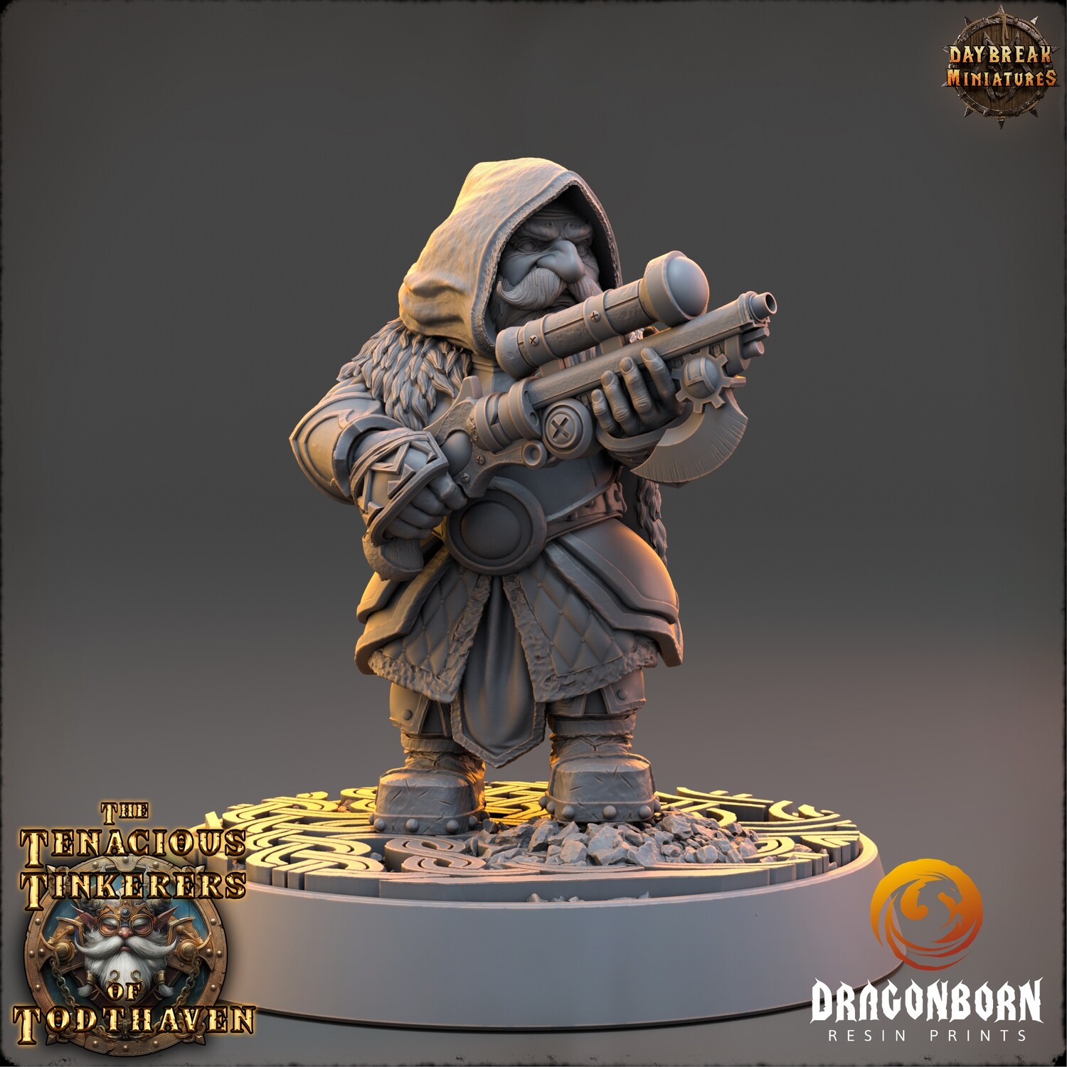 Albrecht Geargrinder - Gnome DnD RPG Wargaming Miniatures