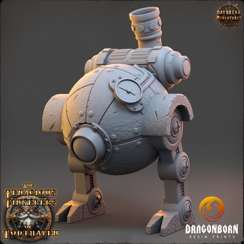 All Terrain Steam Walker 03 - Gnome DnD RPG Wargaming Miniatures