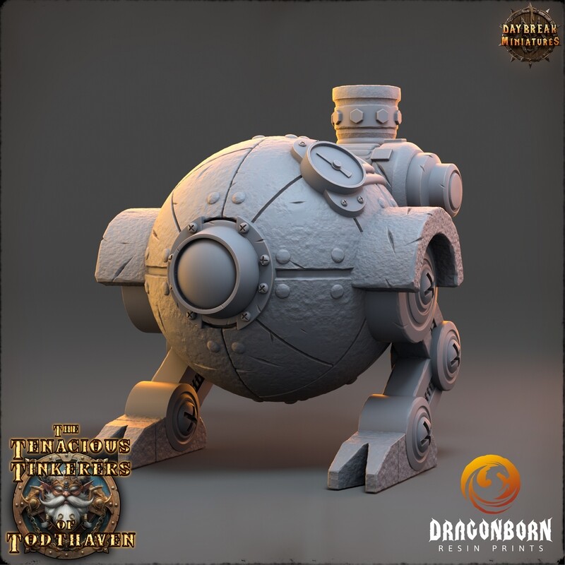 All Terrain Steam Walker 01 - Gnome DnD RPG Wargaming Miniatures