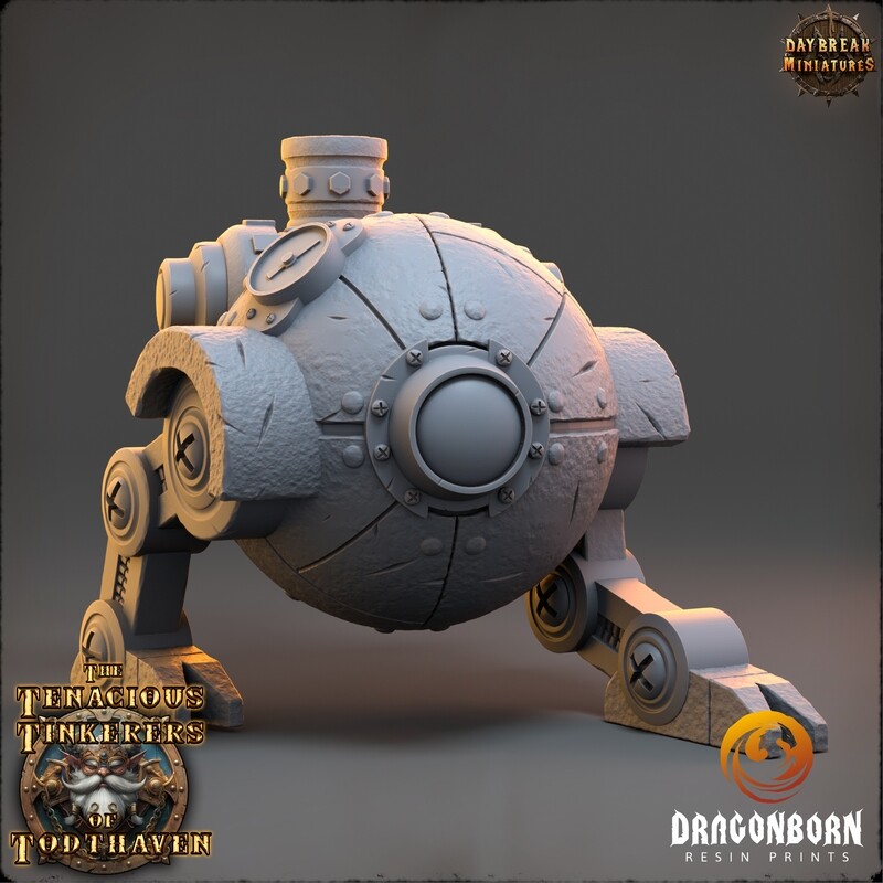 All Terrain Steam Walker 02 - Gnome DnD RPG Wargaming Miniatures
