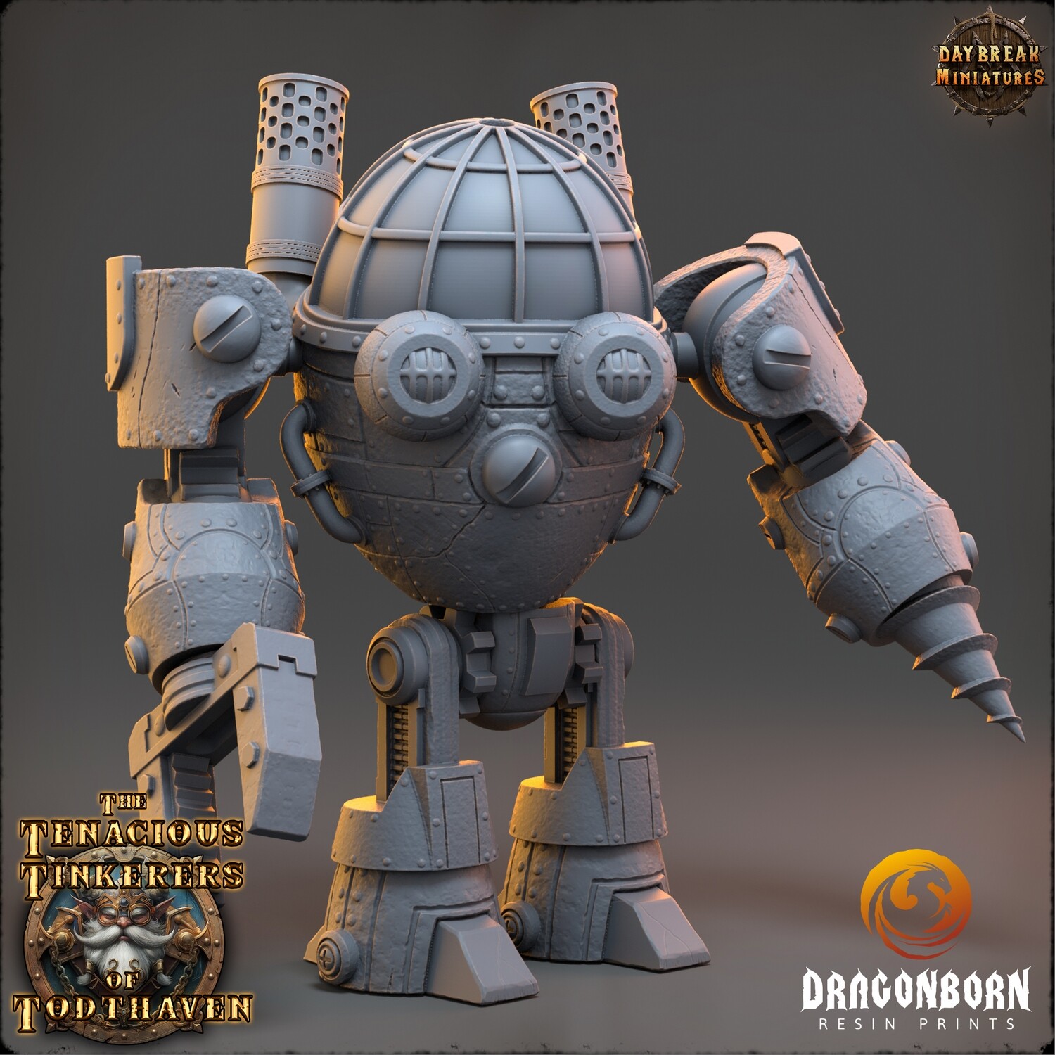 Dario Driller. DD85 - Gnome DnD RPG Wargaming Miniatures