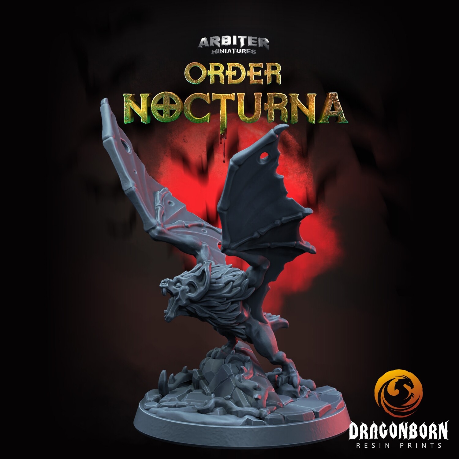 Vampire Bat 01 - DnD RPG Wargaming Miniatures