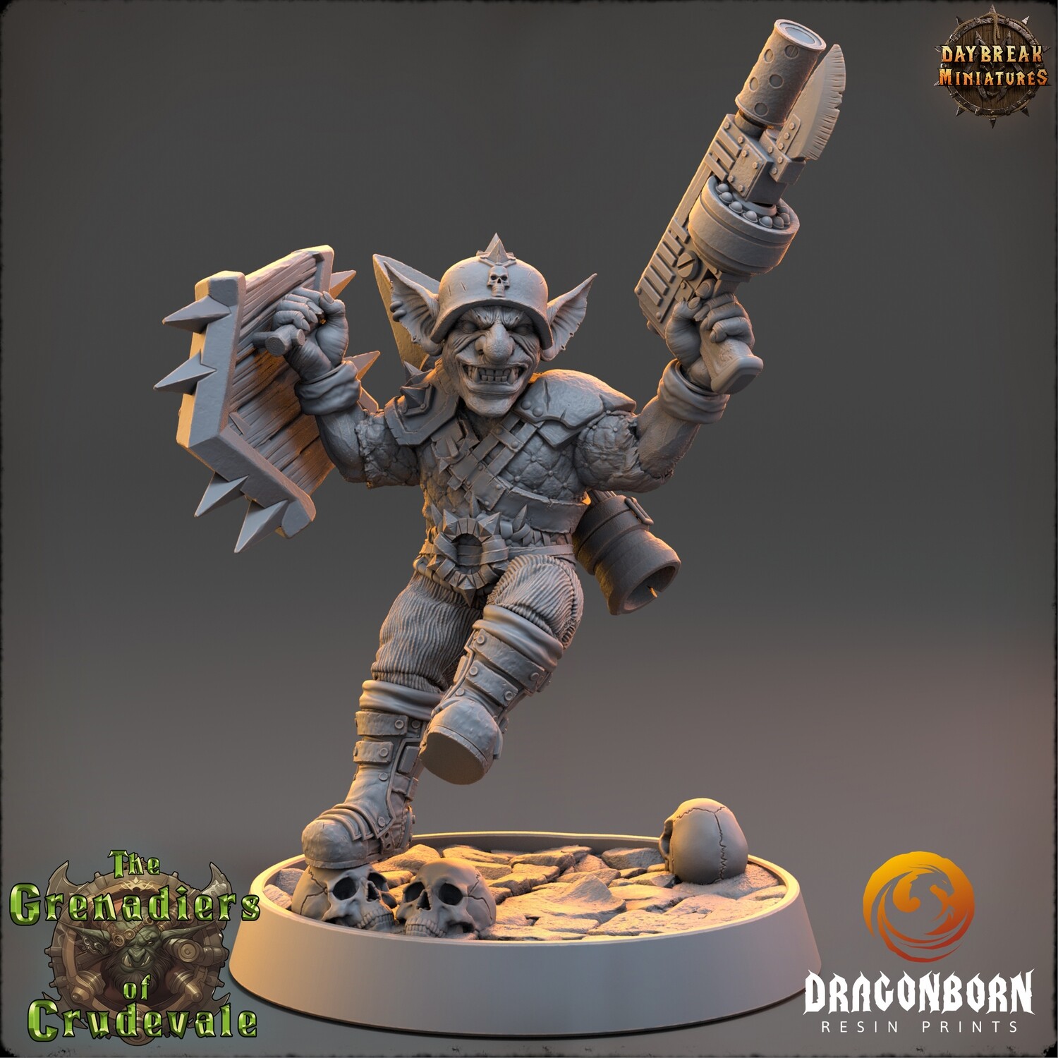 Jako Sizzletop - Goblin Warrior DnD RPG Wargaming Miniatures