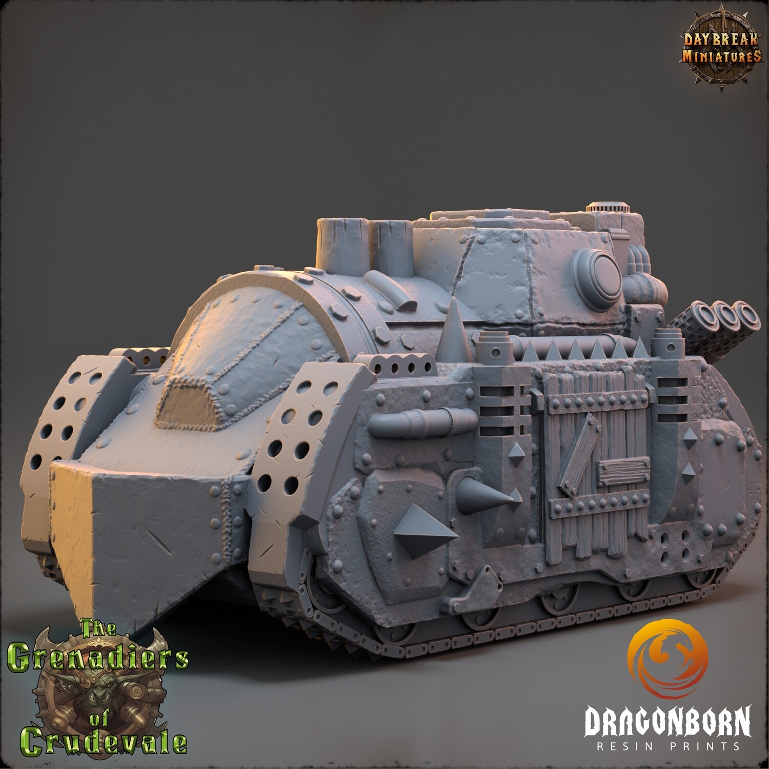 Zupra Enforced Model 6 - Goblin Tank DnD RPG Wargaming Miniatures