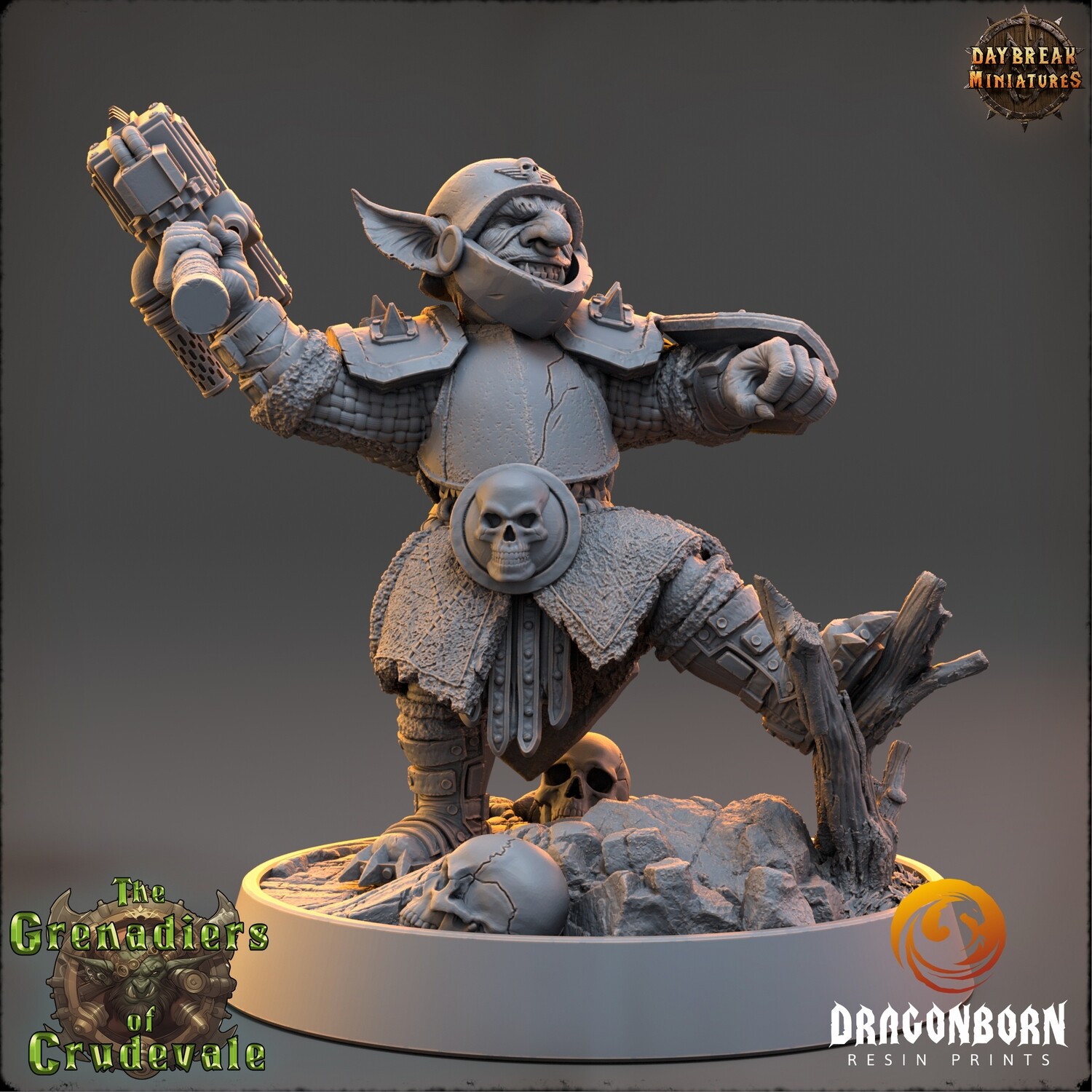 Kregger Spikeblast - Goblin Warrior DnD RPG Wargaming Miniatures