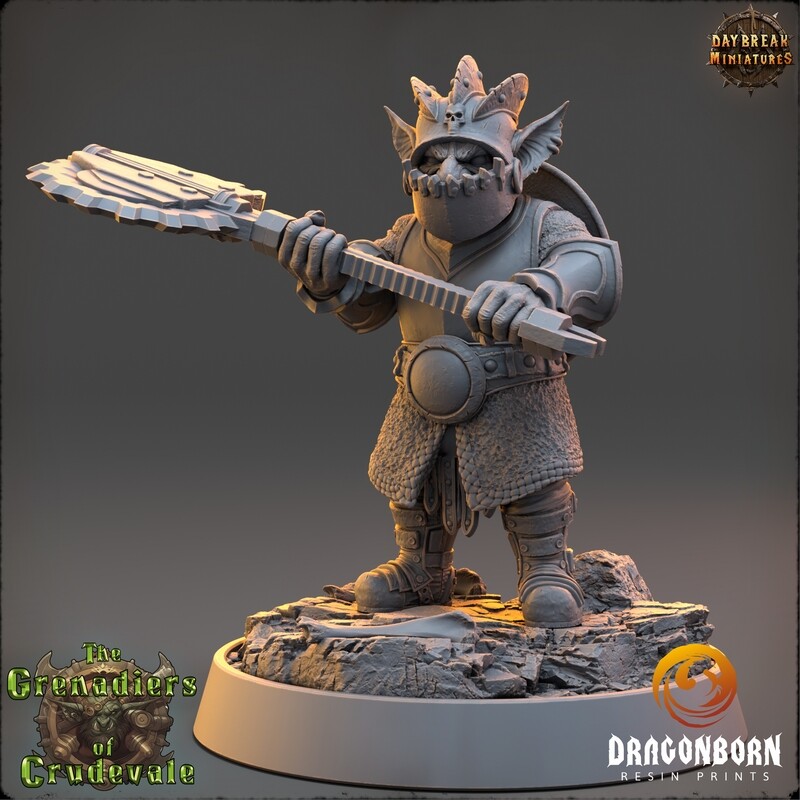 Snitzler Sjukov - Goblin Warrior DnD RPG Wargaming Miniatures