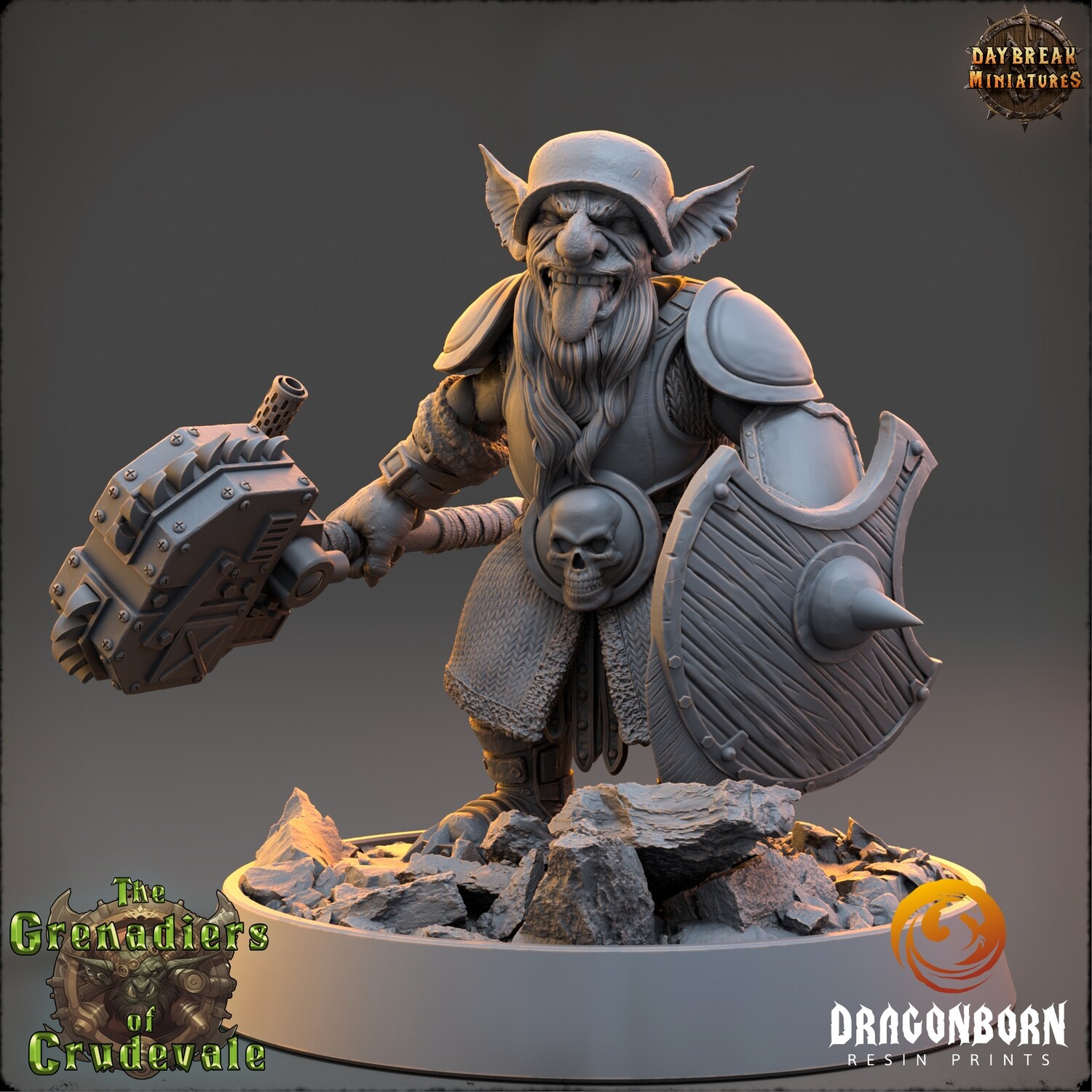 Tango Sparkhammer - Goblin Warrior DnD RPG Wargaming Miniatures