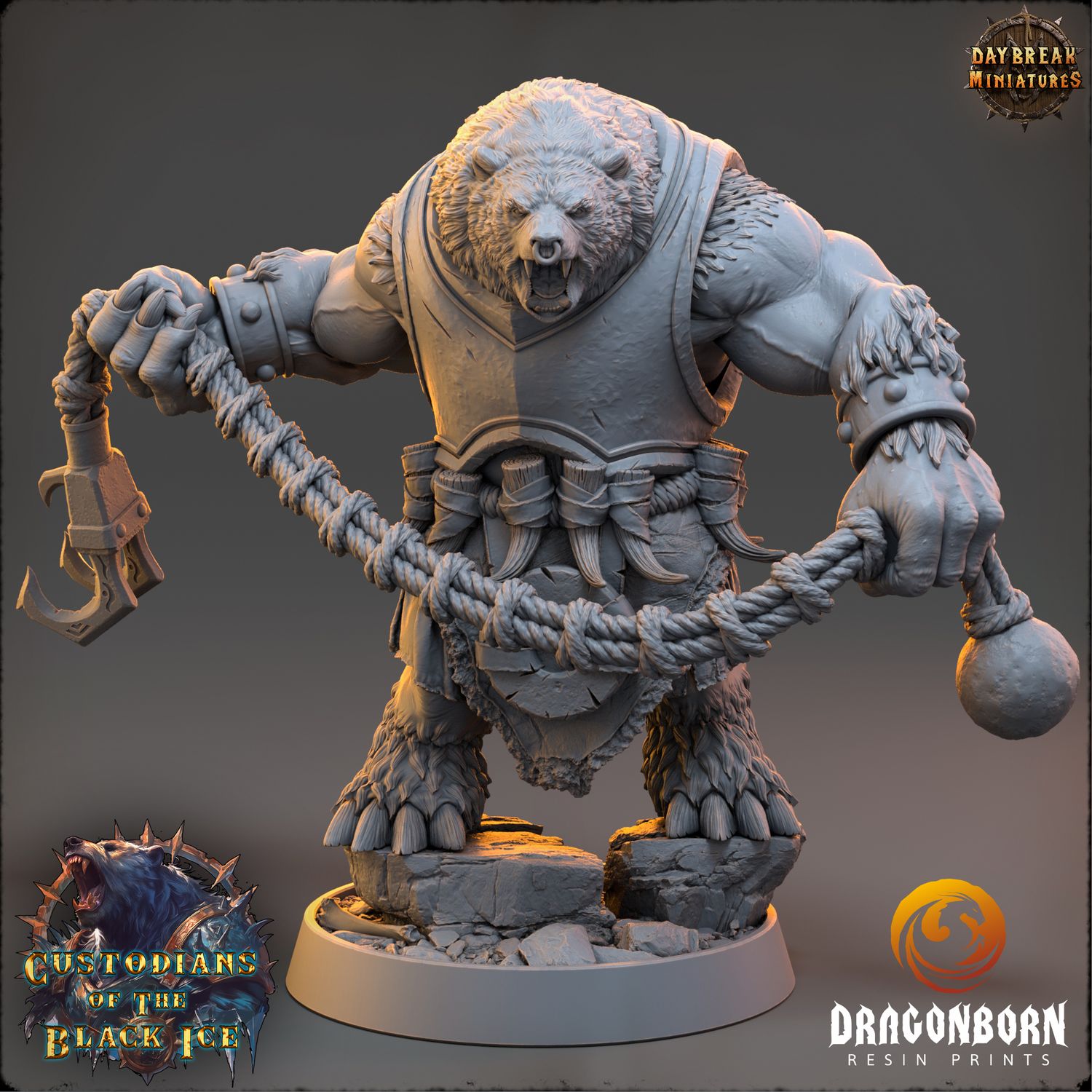 Jupiter Neckrender - Ursine Warrior DnD RPG Wargaming Miniatures
