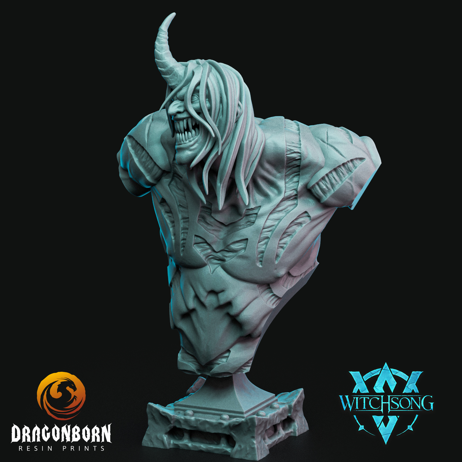 Winged Demon Bust