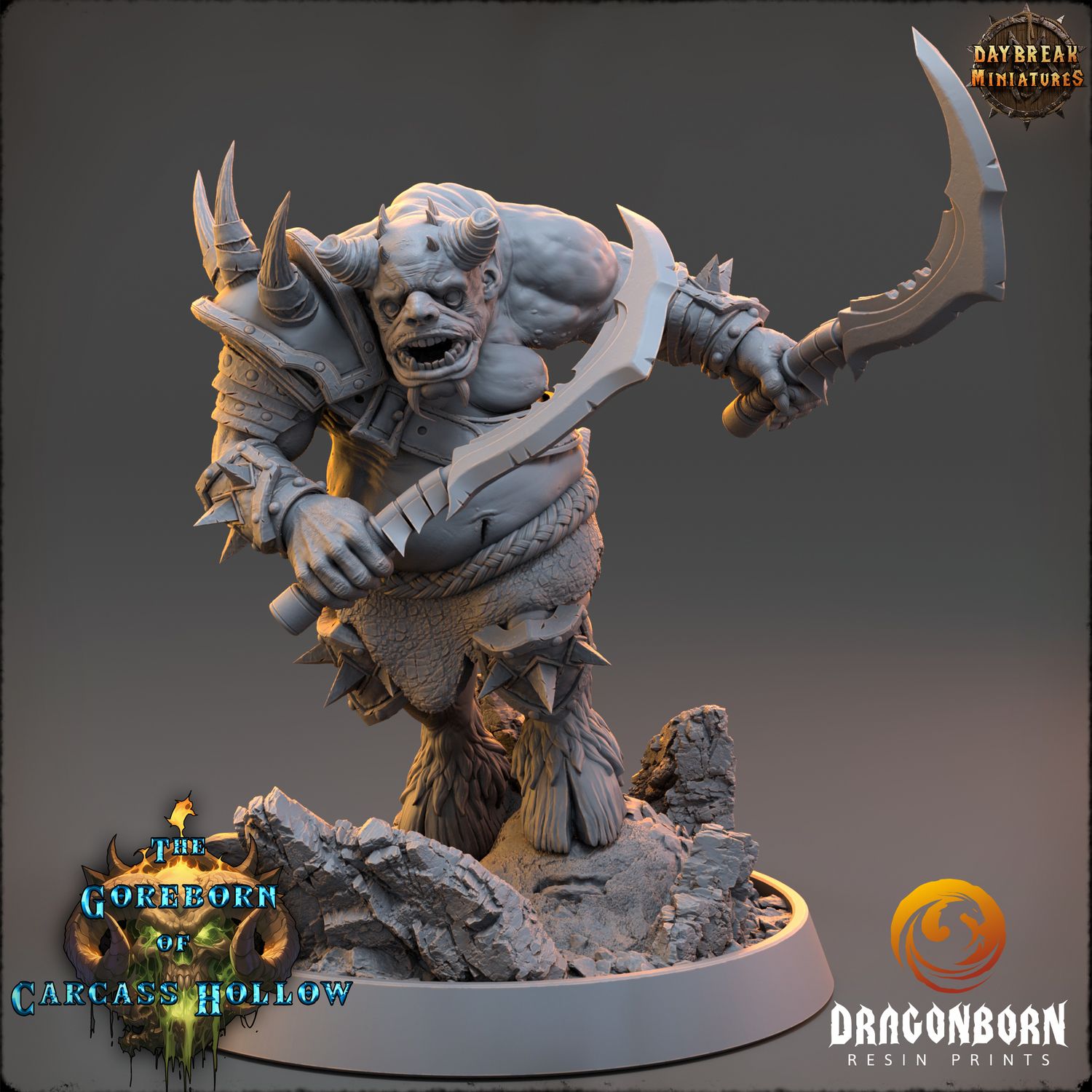 Arraz Decza - Demon Warrior DnD RPG Wargaming Miniatures