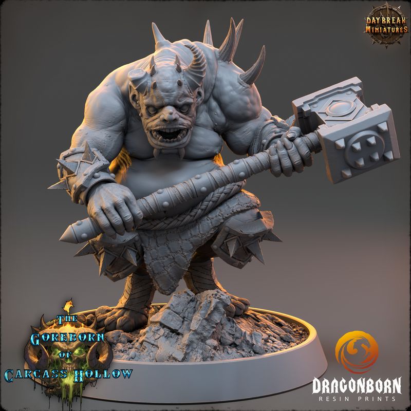 Zarnok Vigo - Demon Warrior DnD RPG Wargaming Miniatures