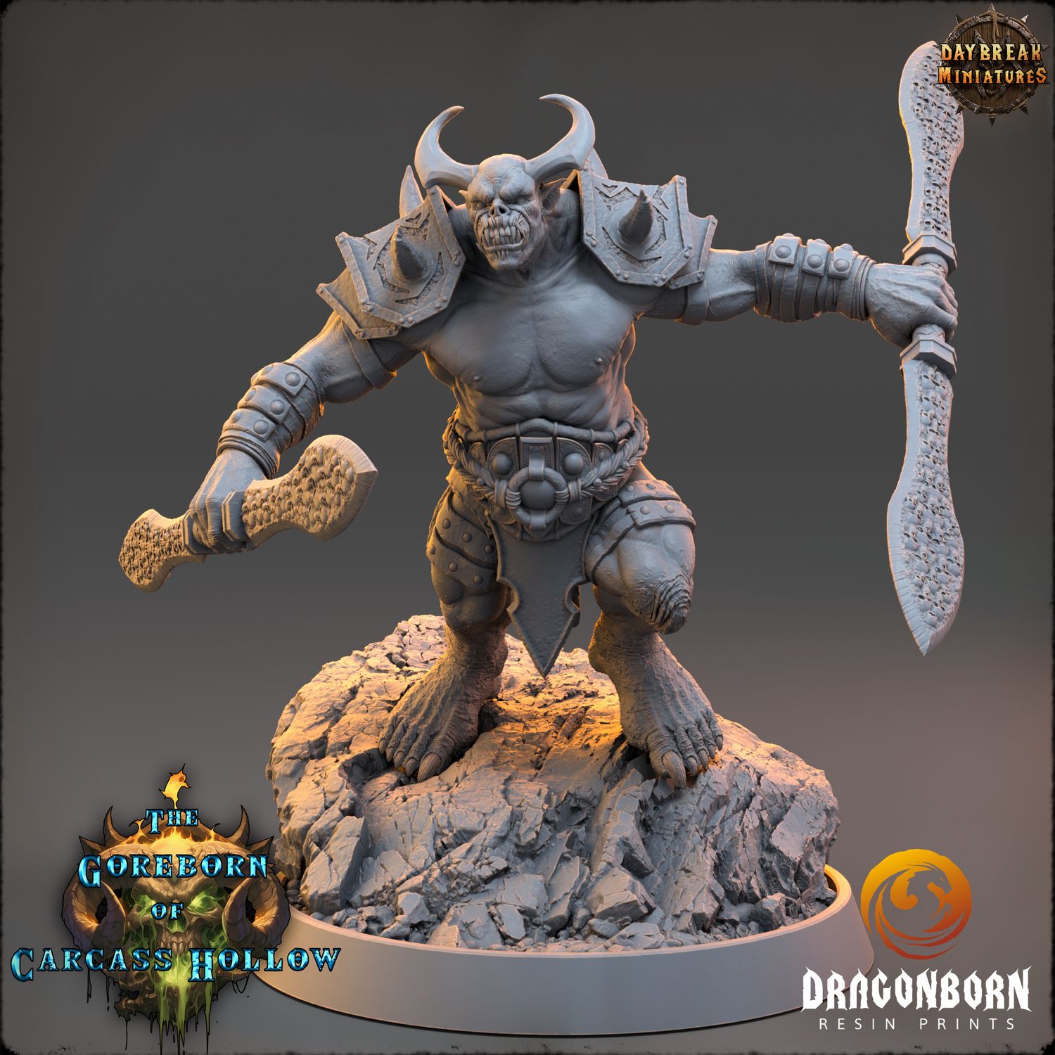 Syathar Nolko - Demon Warrior DnD RPG Wargaming Miniatures