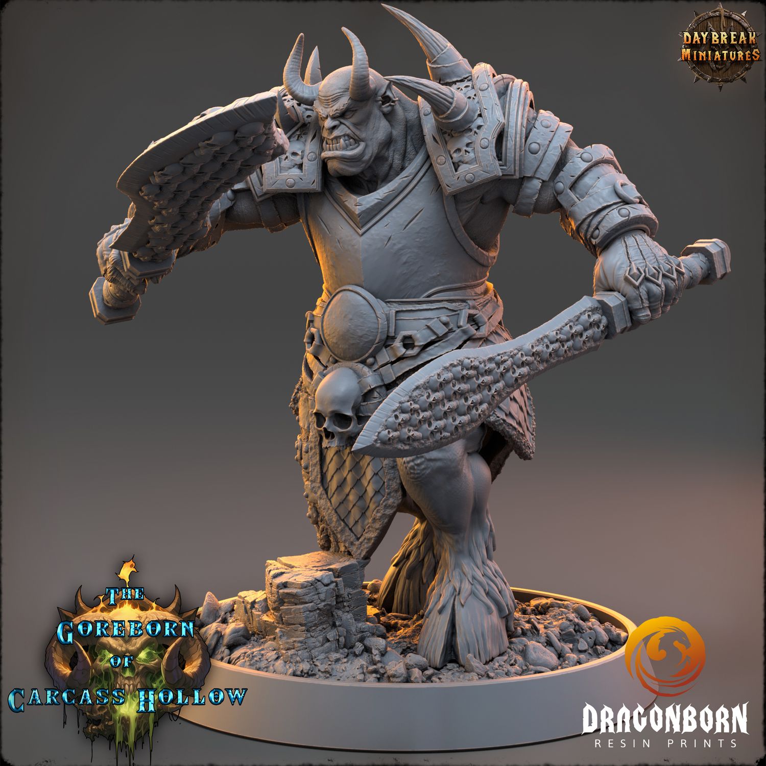 Varnyx Tzlak - Demon Warrior DnD RPG Wargaming Miniatures