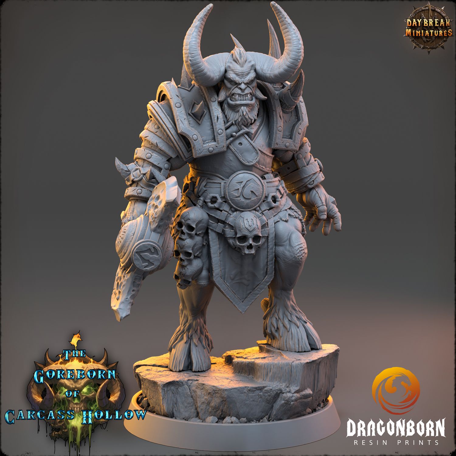 Torgash Nihil - Demon Warrior DnD RPG Wargaming Miniatures