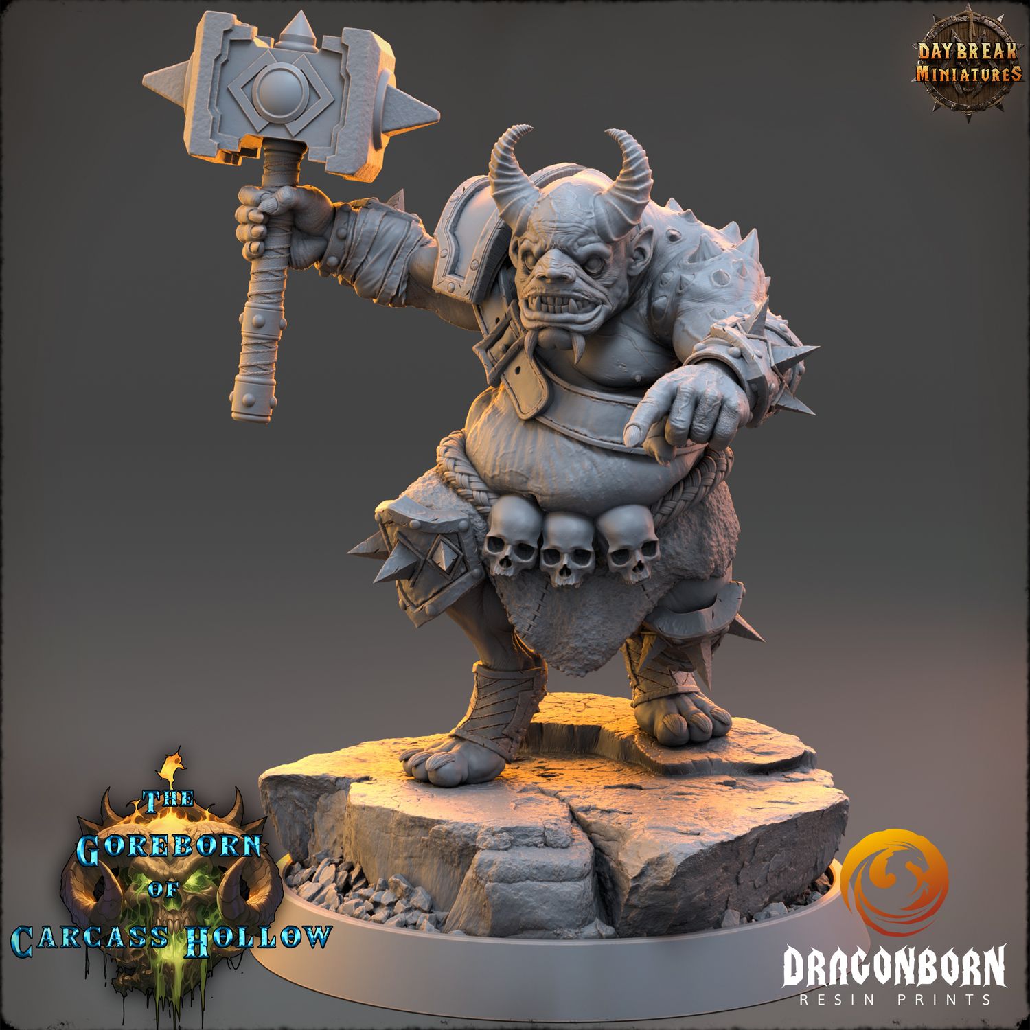 Valthor Gazz - Demon Warrior DnD RPG Wargaming Miniatures