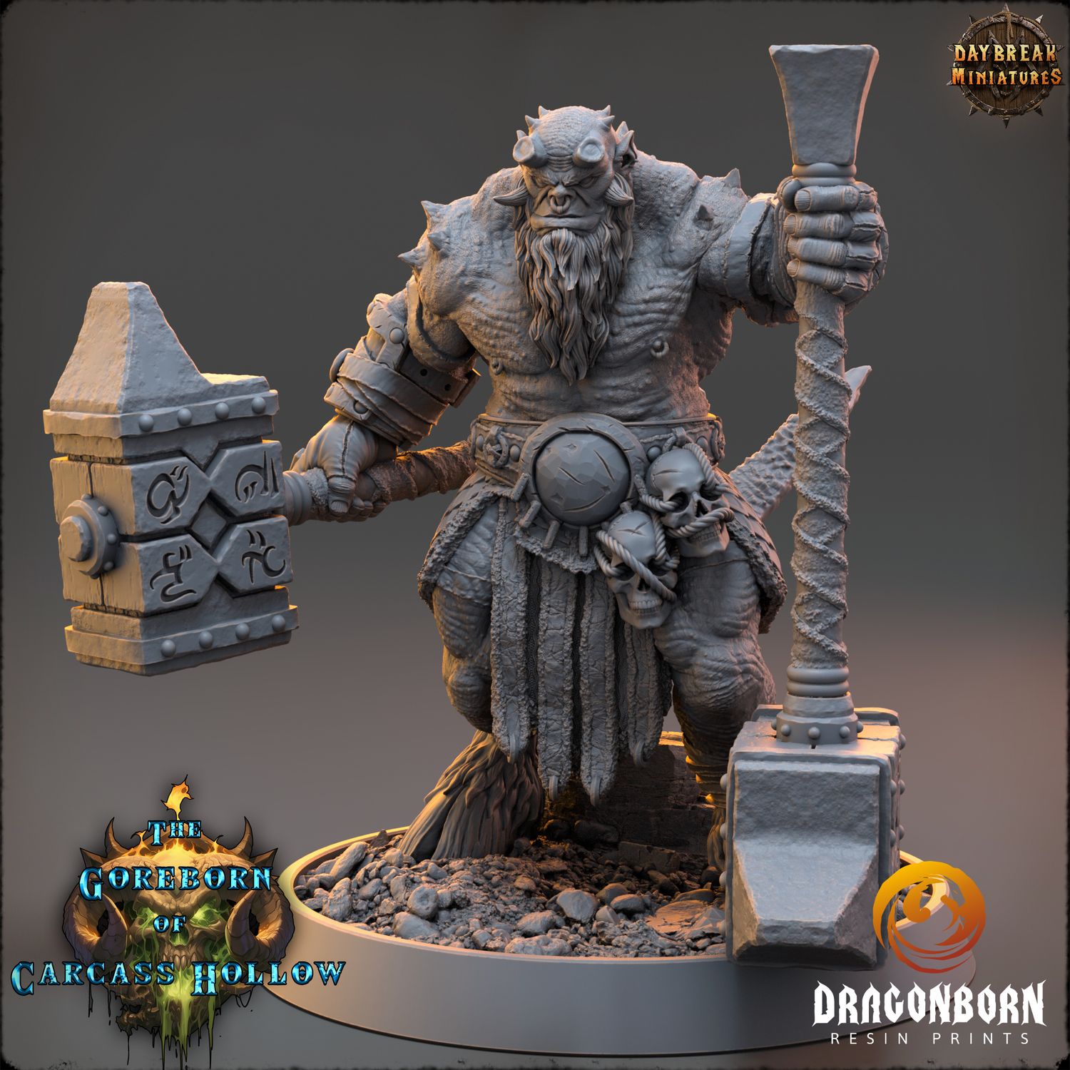 Vregosh Dooz - Demon Warrior DnD RPG Wargaming Miniatures