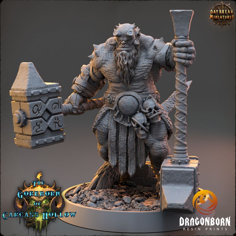 Vregosh Dooz - Demon Warrior DnD RPG Wargaming Miniatures
