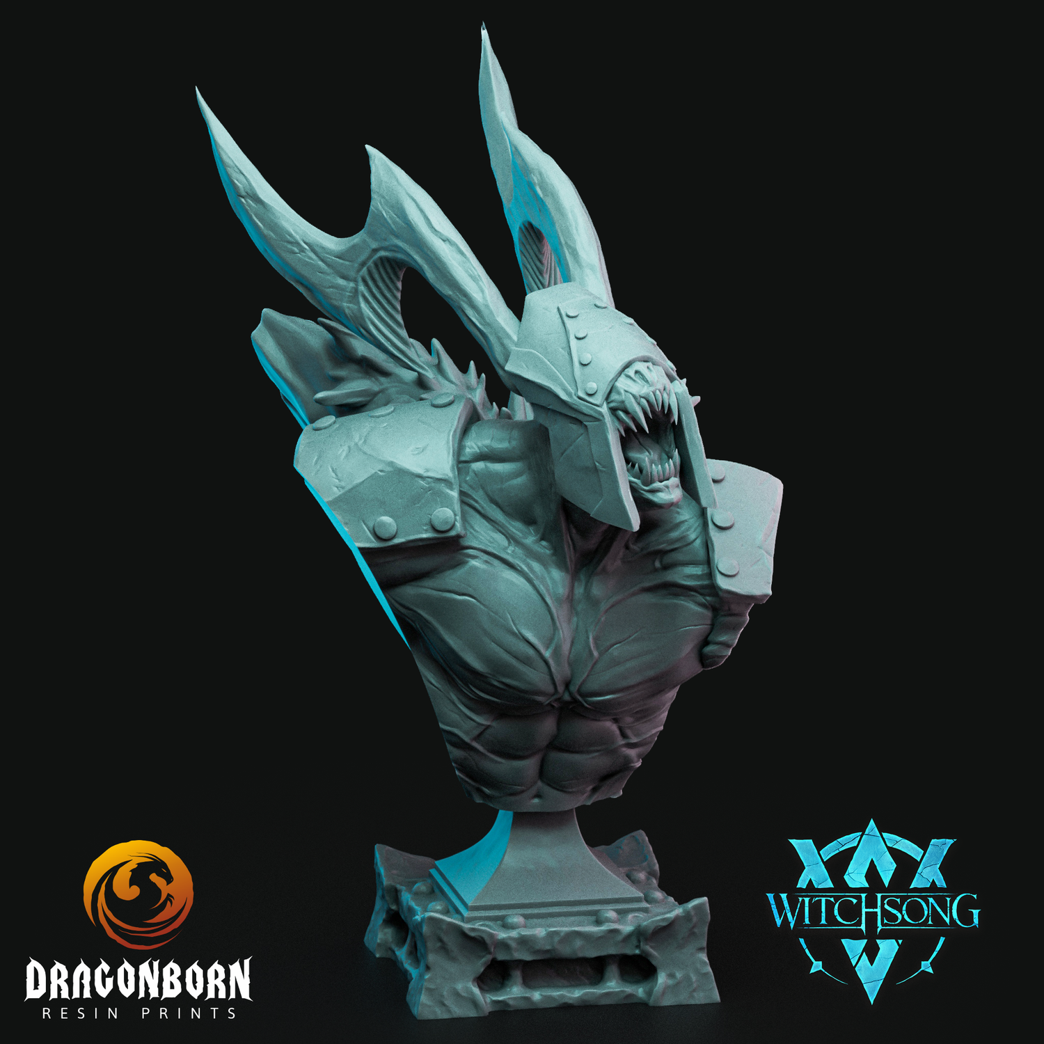 Hellforged Lieutenant Bellath - Chaos Demon Bust