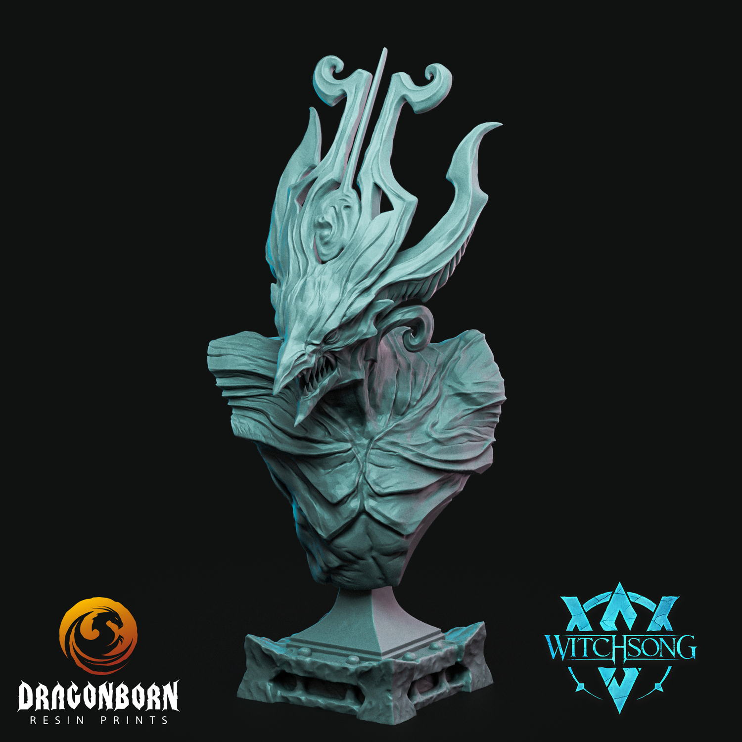 Hellforged Mek&#39;herot Prince of the Abyss - Chaos Demon Bust