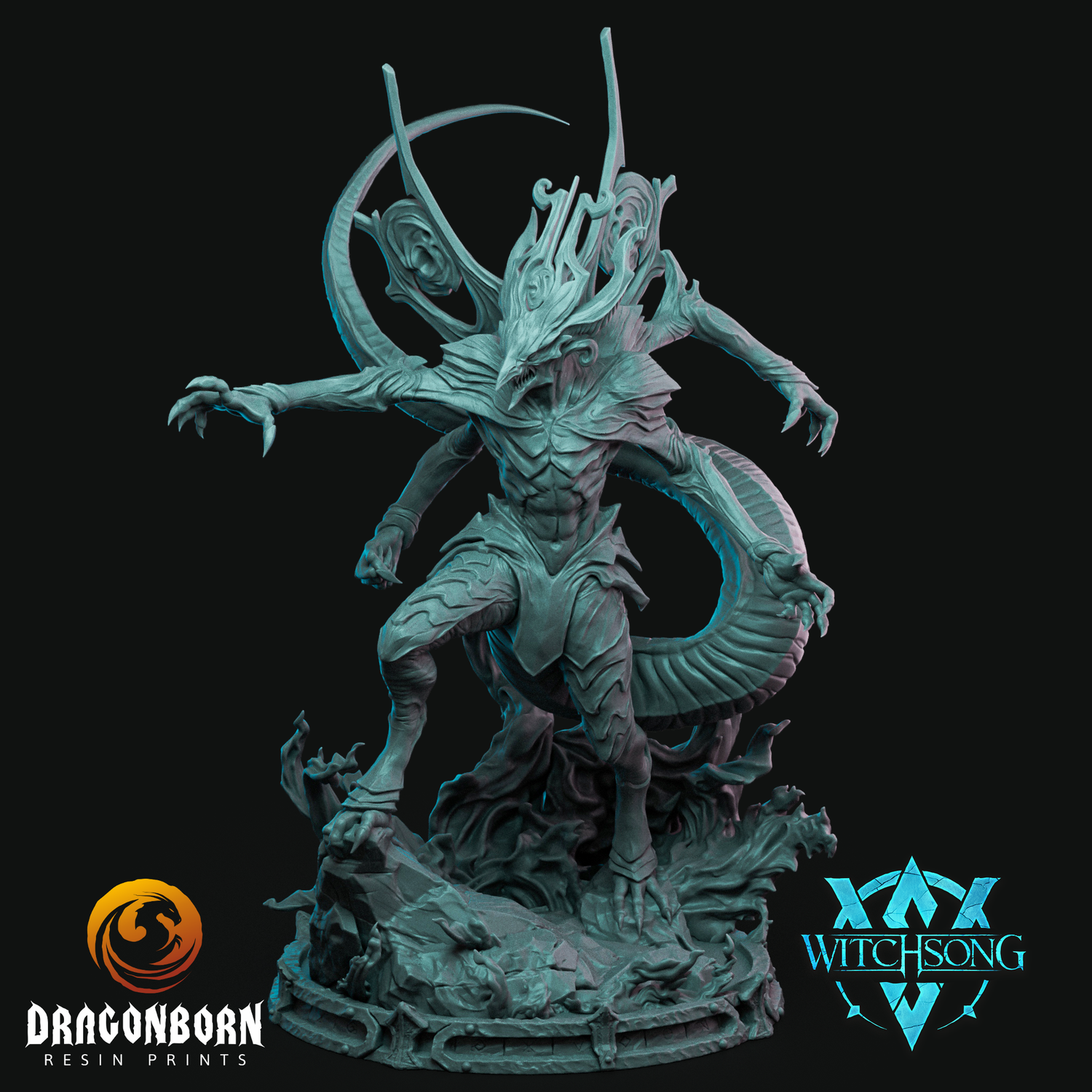 Hellforged Mek&#39;herot Prince of the Abyss - Chaos Demon Warrior