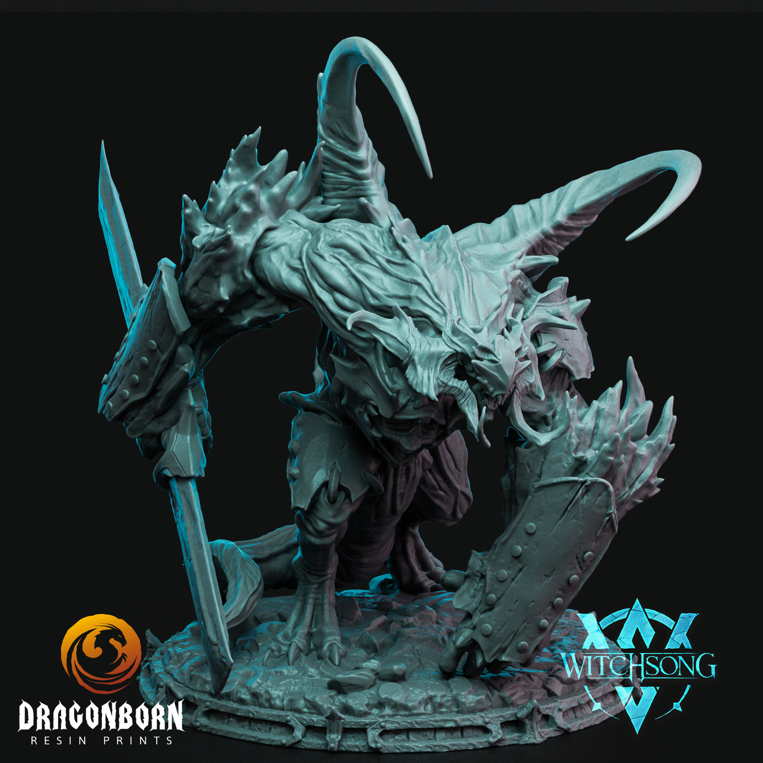 Hellforged Ghel&#39;kerot - Chaos Demon Warrior