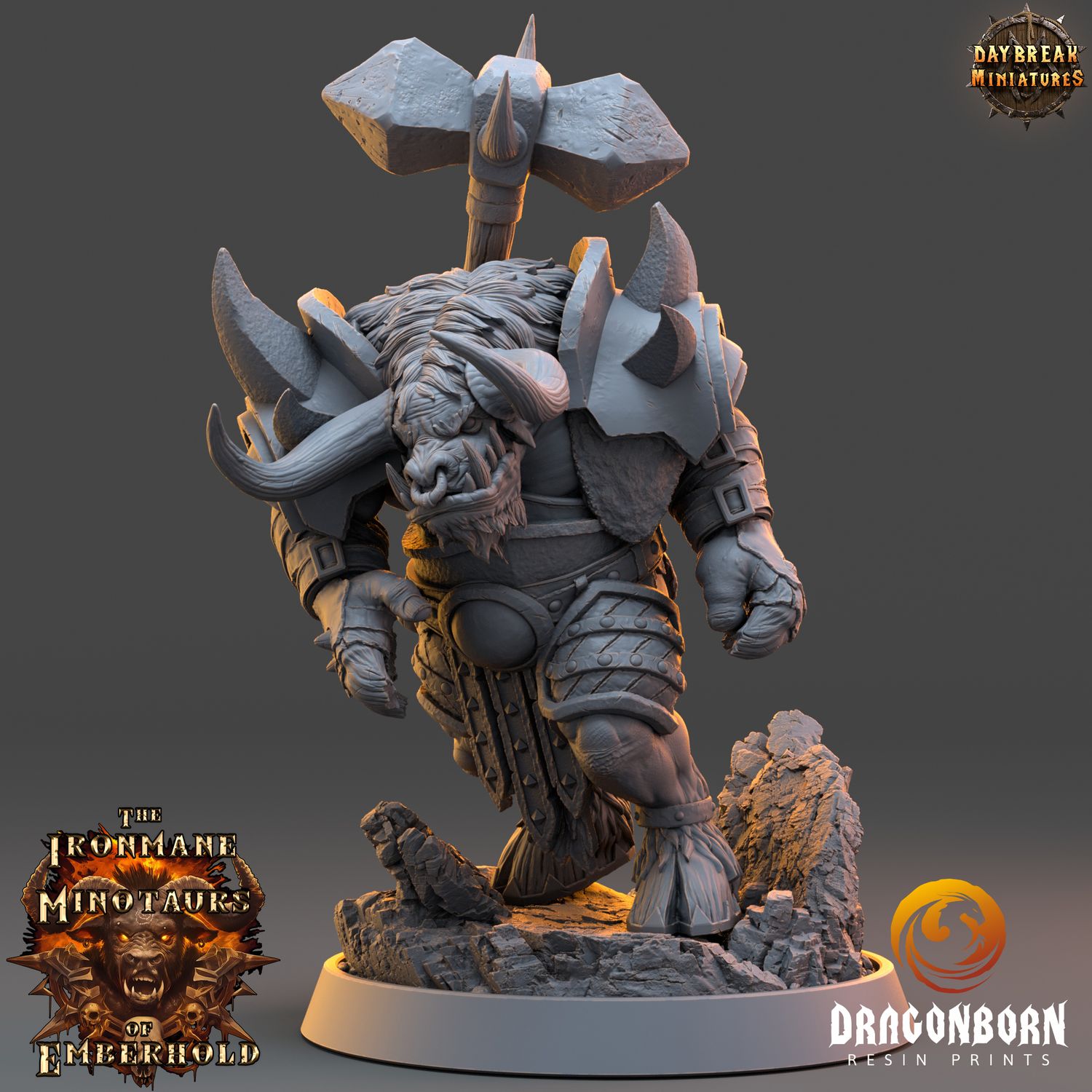 Brakthar Deathbringer - Minotaurs DnD RPG Wargaming Miniatures