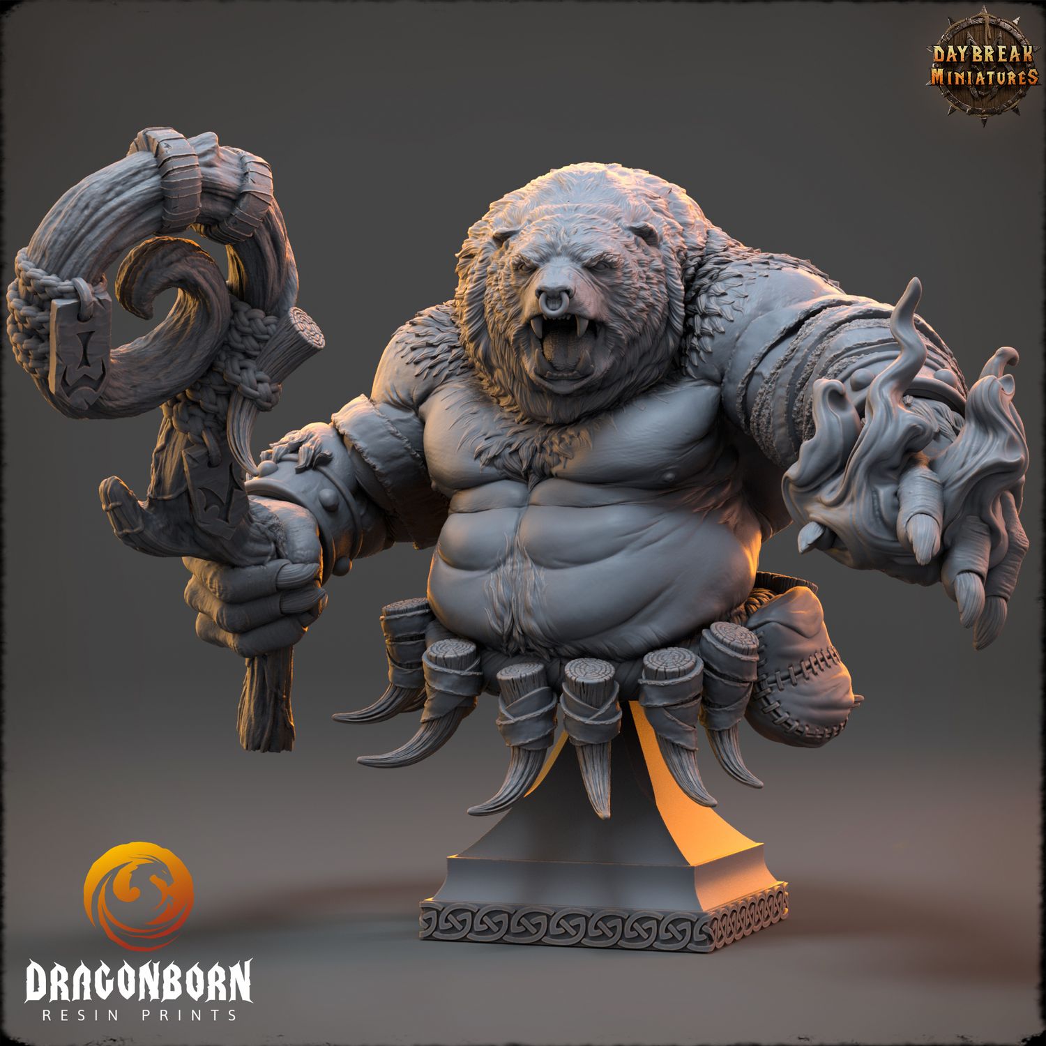 Ezekiel Swirl - Ursine Wizard Bust