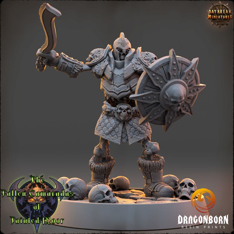 Grandmaster Rot - Undead Warrior DnD RPG Wargaming Miniatures