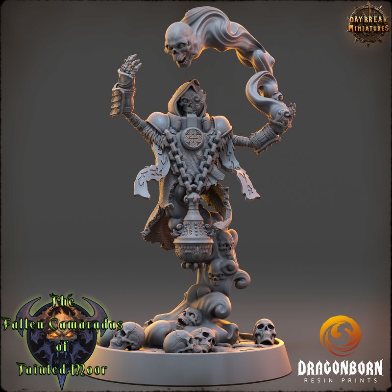 Darkcaster Malvenom - Undead Warrior DnD RPG Wargaming Miniatures