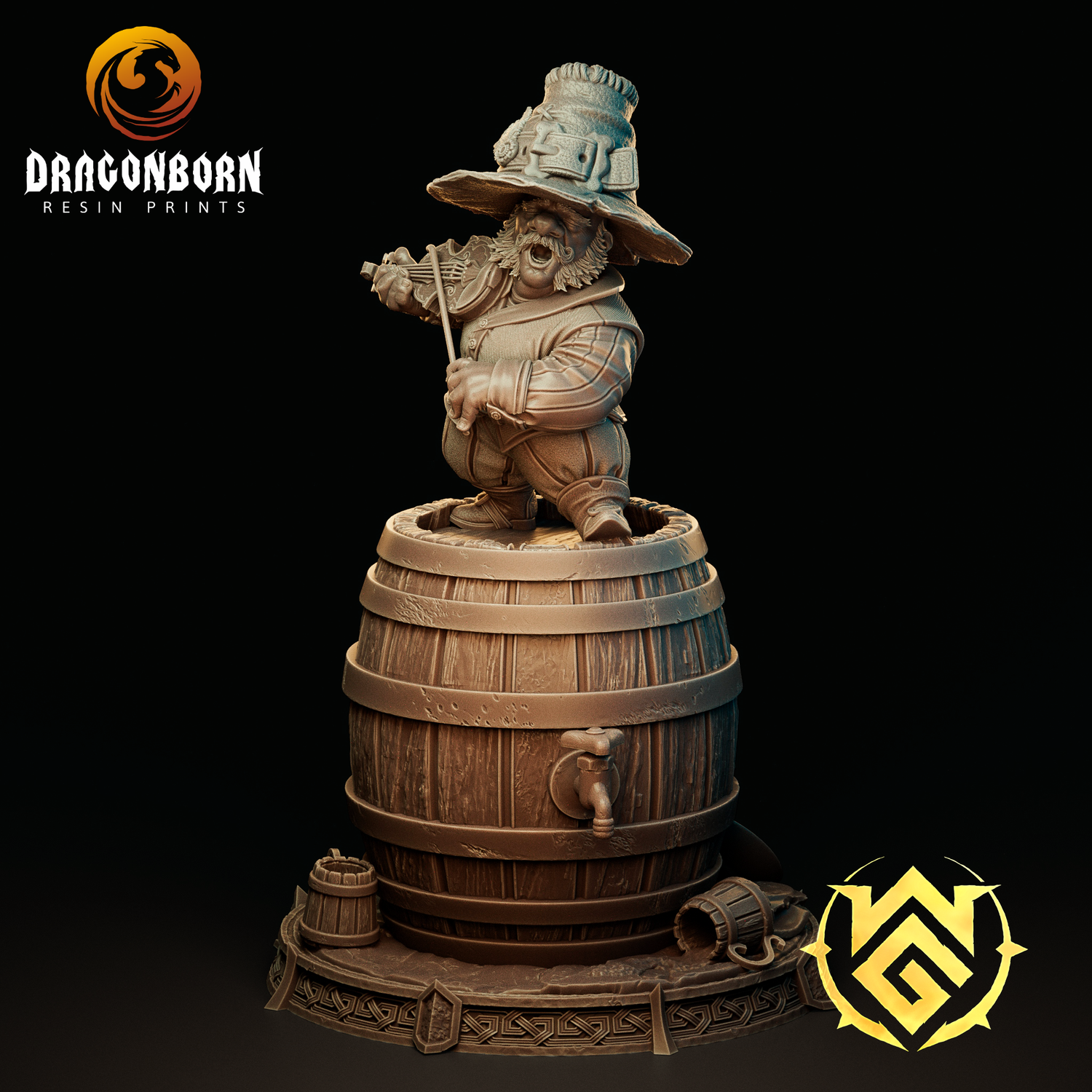 Fiddle Master Felix - Rock Gnome Bard Tavern Performer