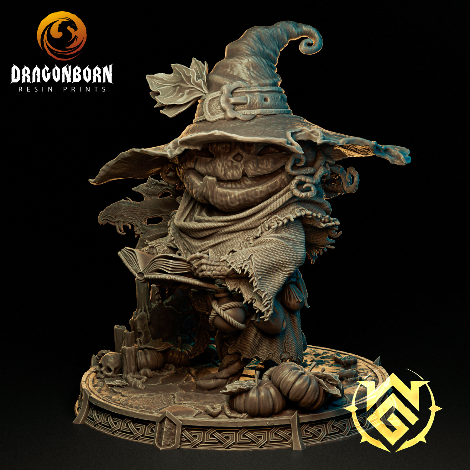 Pumpkin Witch - Halfling Wizard Acolyte